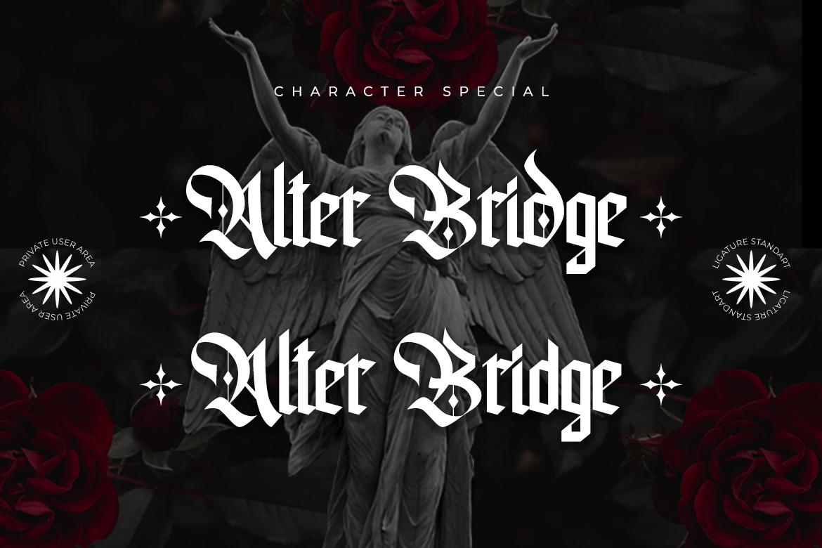 1170x780 Alter Bridge Font Free Font