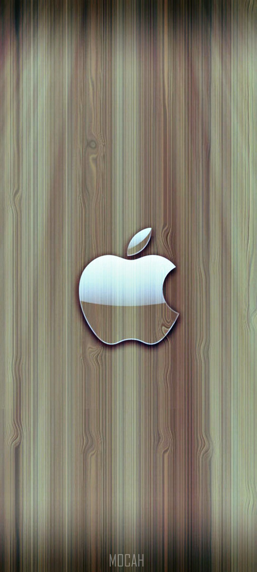 1080x2400 Apple, Wood, Logo, Plywood, Graphics, Oppo Reno4 Pro 5G wallpaper download, 1080x2400 Gallery HD Wallpaper