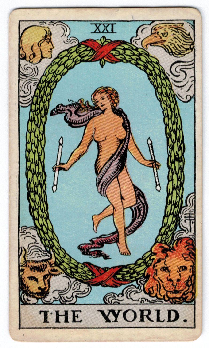 890x1479 Atu 21 World. Tarot, Tatuaje de tarot, Tarot cartas