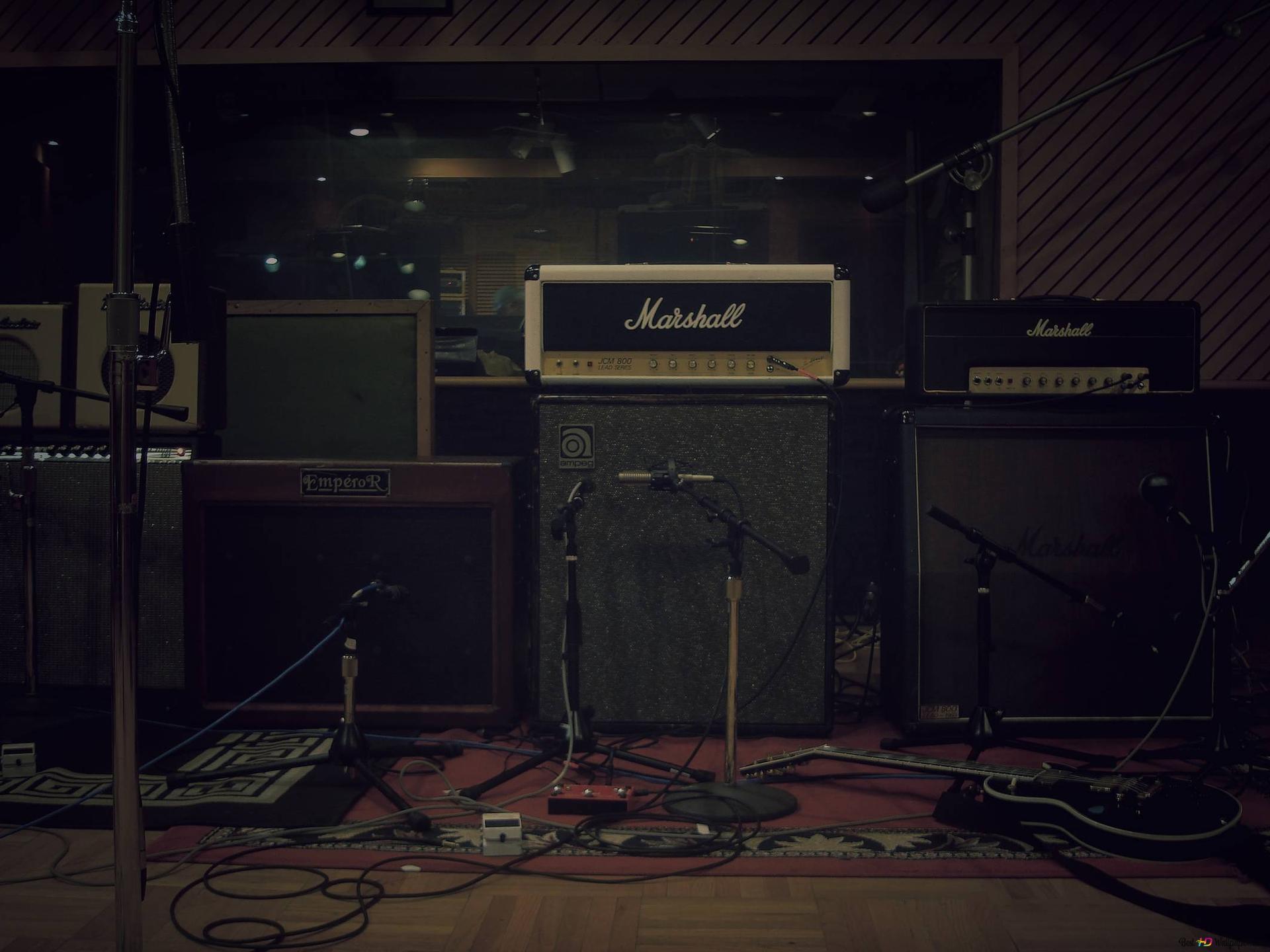 1920x1440 Music Studio 2K wallpaper download
