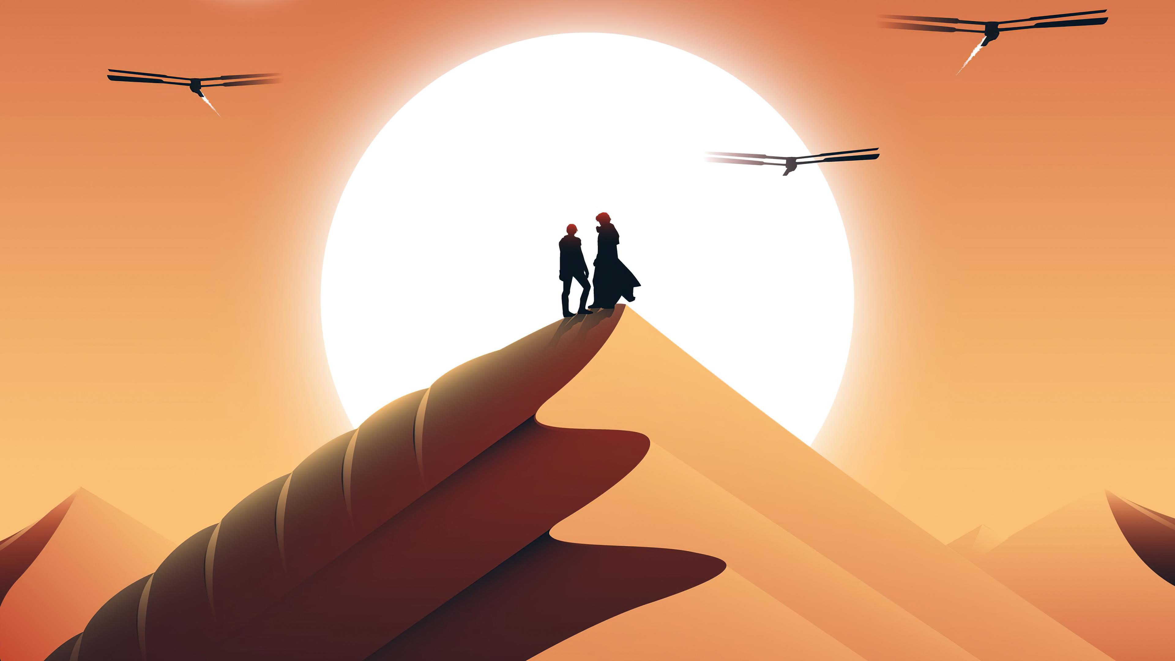 3840x2160 Wallpaper 4k Dune Movie Art 4k Wallpaper