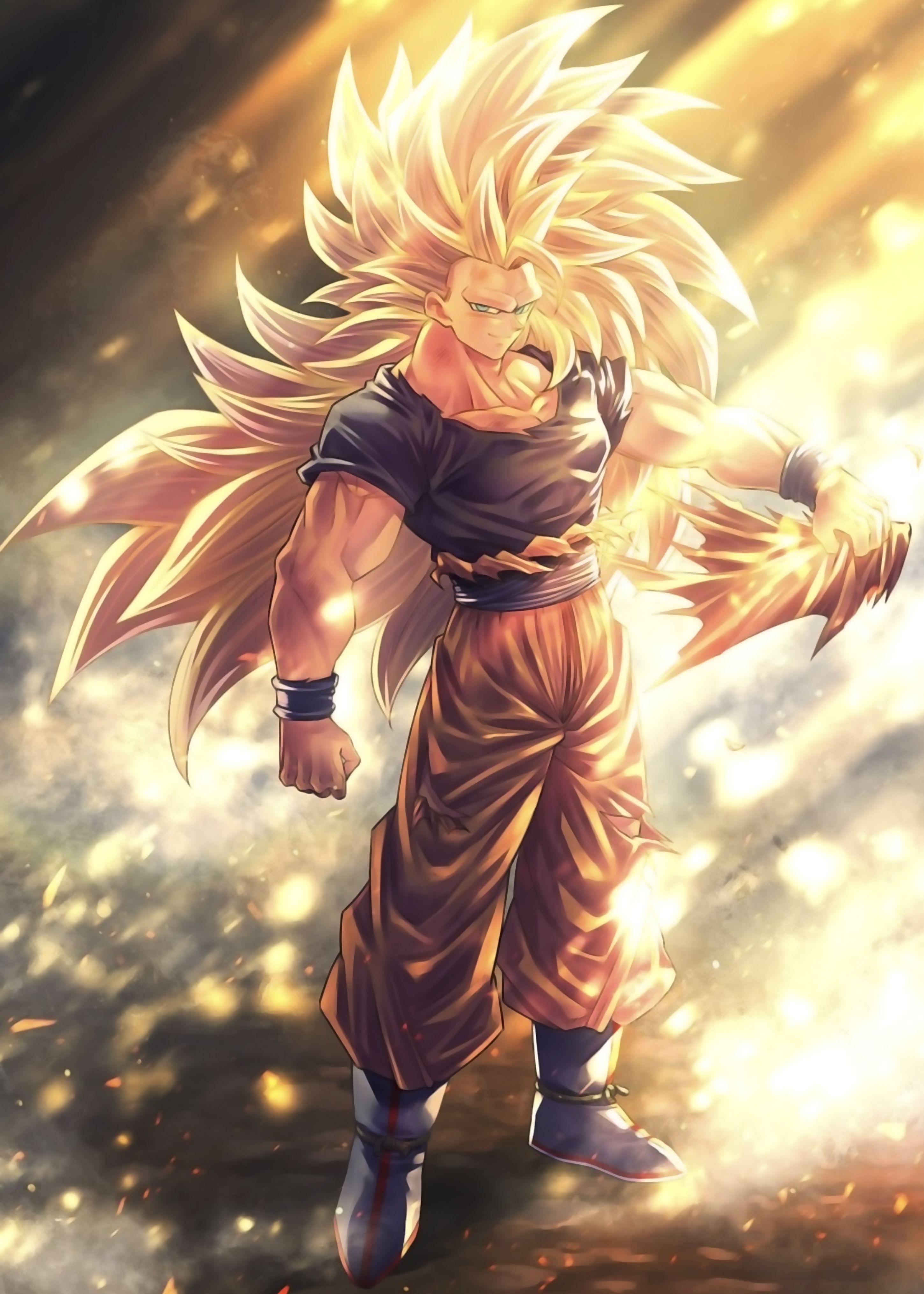 2900x4060 Goku Ssj 3 Wallpaper