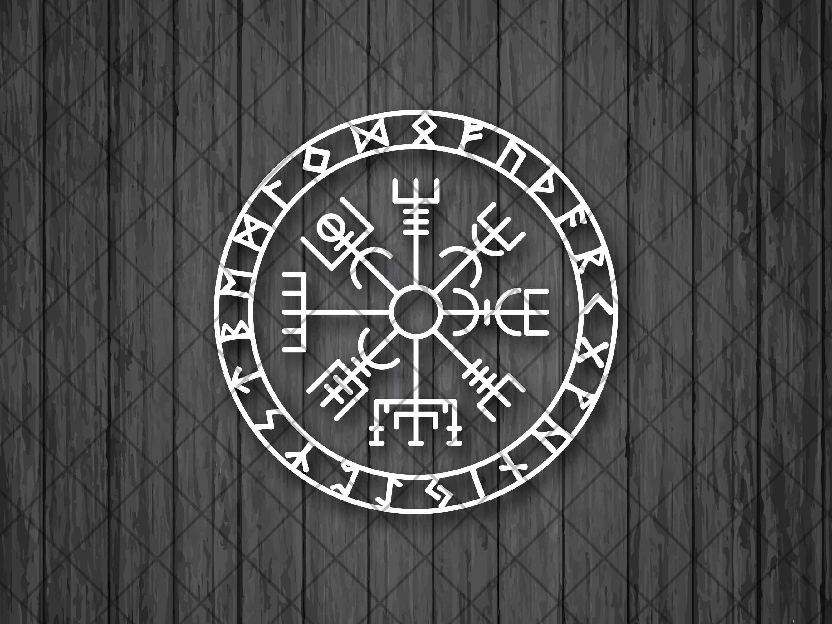 Norse Pagan Symbols The Vegvisir  YouTube