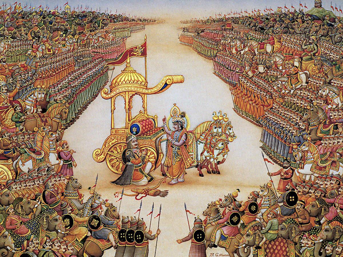 1200x900 Day War of Mahabharata