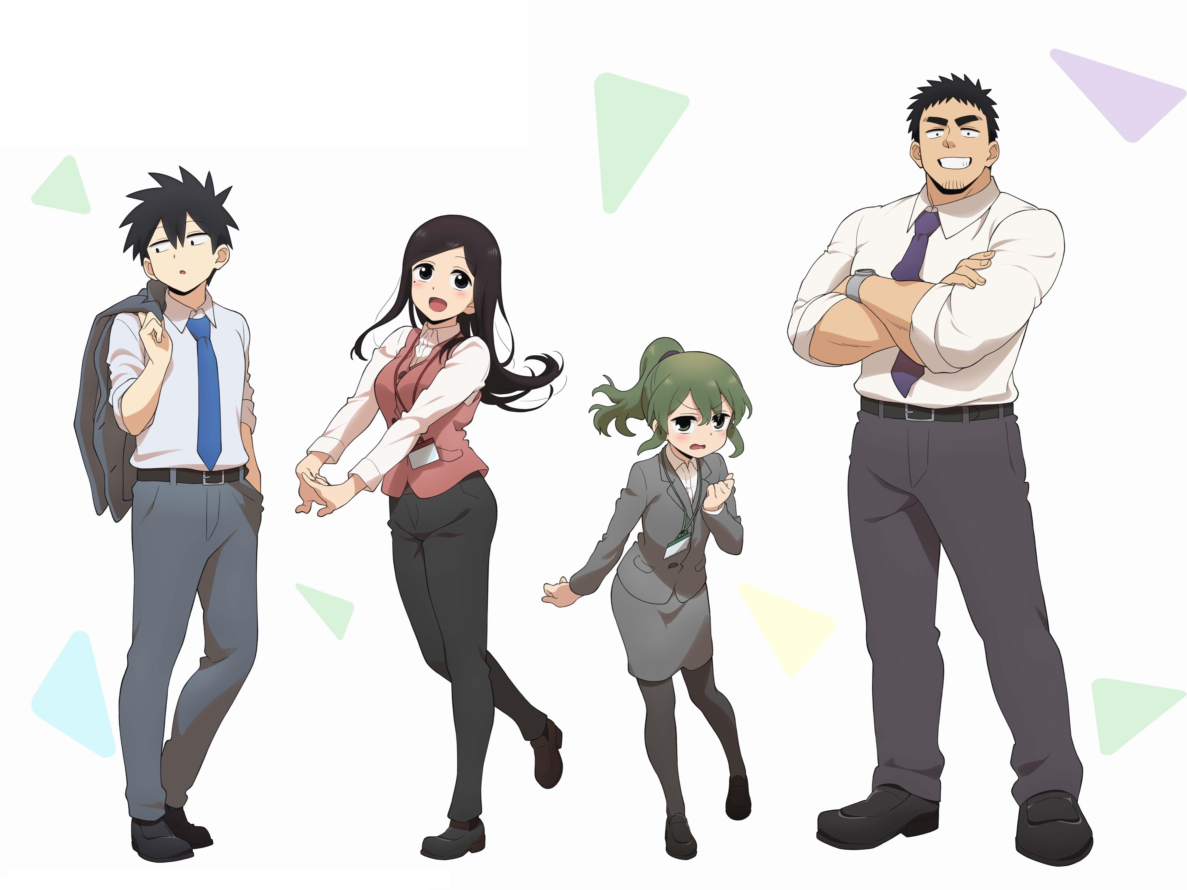 4096x3072 My Senpai Is Annoying 4K, Souta Kazama, Harumi Takeda, Futuba Igarashi, Touko Sakurai Gallery HD Wallpaper