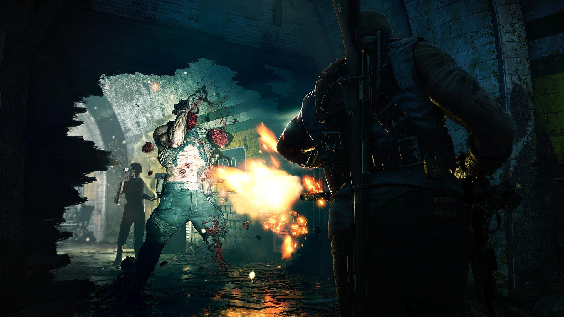 1920x1080 Video Game Zombie Army 4: Dead War HD Wallpaper