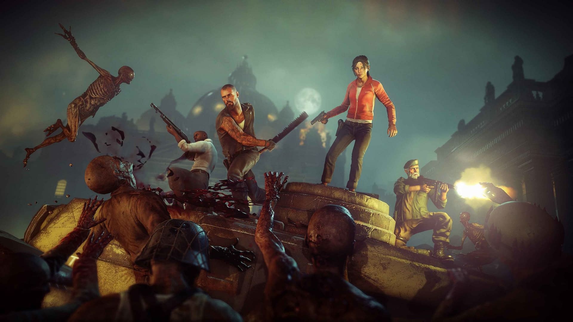 1920x1080 Left 4 Dead Characters Join The Ranks Of Zombie Army 4
