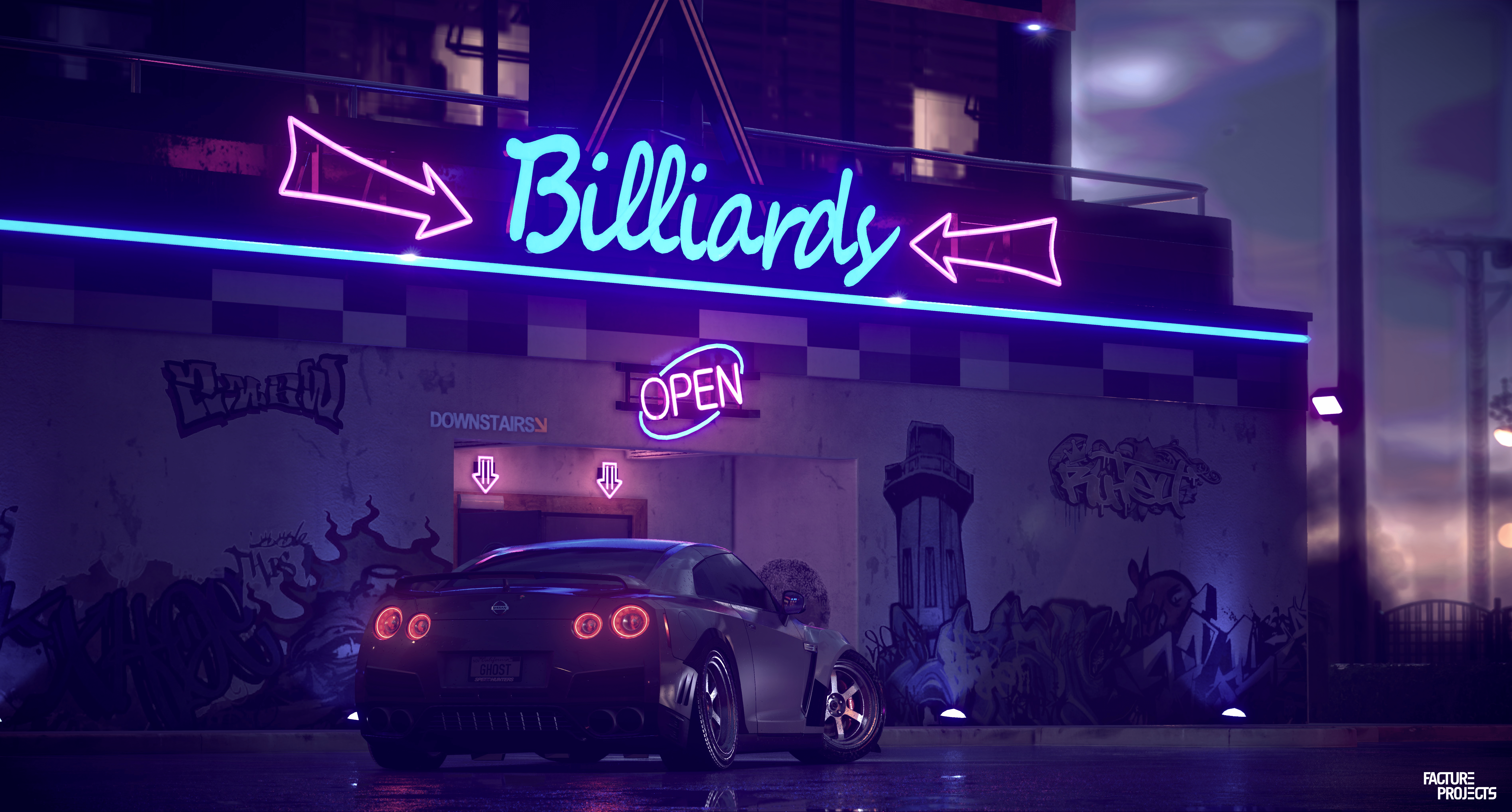 7584x4072 Nissan GT R 2017 Billards NFS 2015 Need For Speed Car Grey Cars Nissan Skyline GT R R32 Nissan GT R Wallpaper:7584x4072