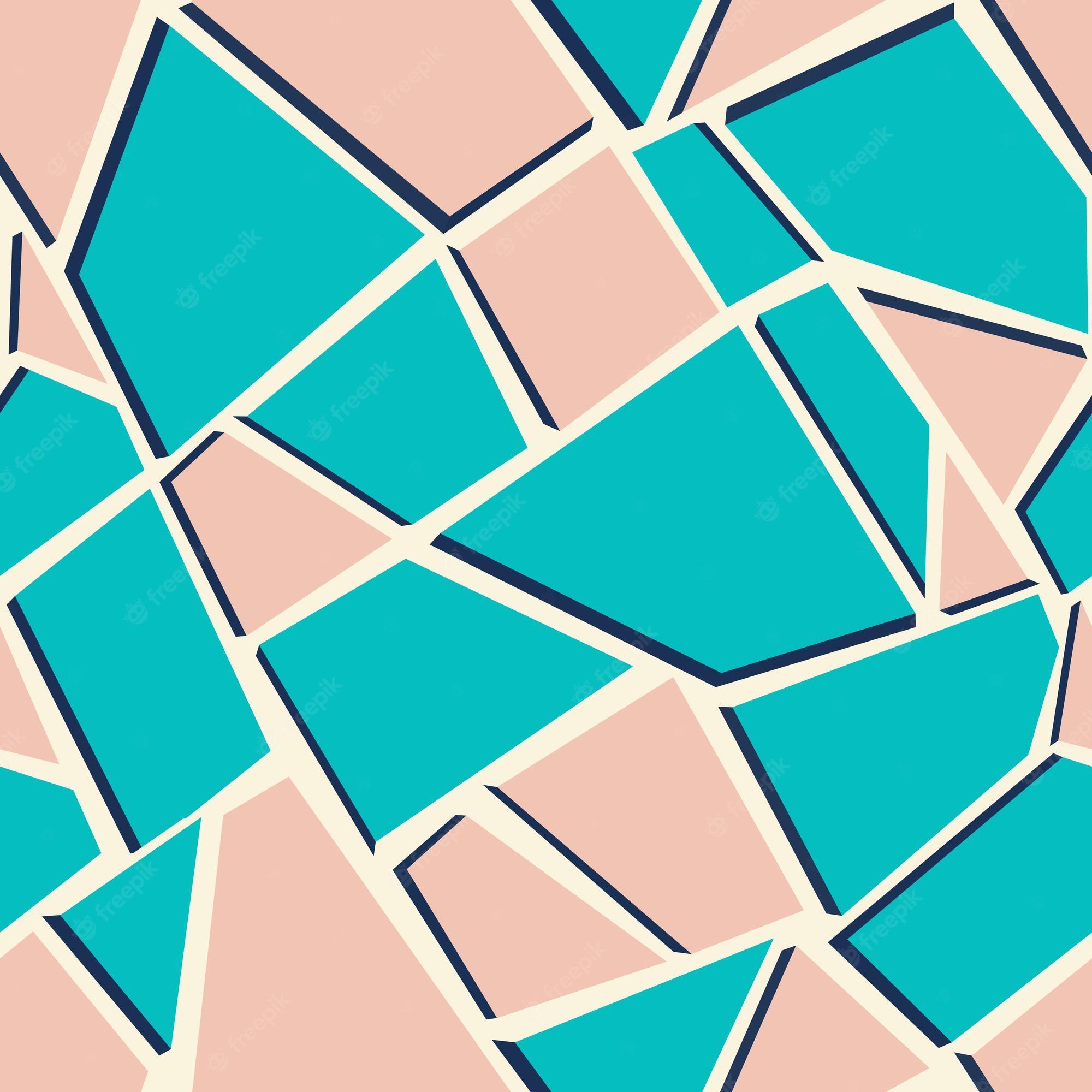 2000x2000 Premium Vector. Colored geometric pattern modern background design for print poster banner wallpaper brochure cover mosaic paper art cover design for print cloth textile vector