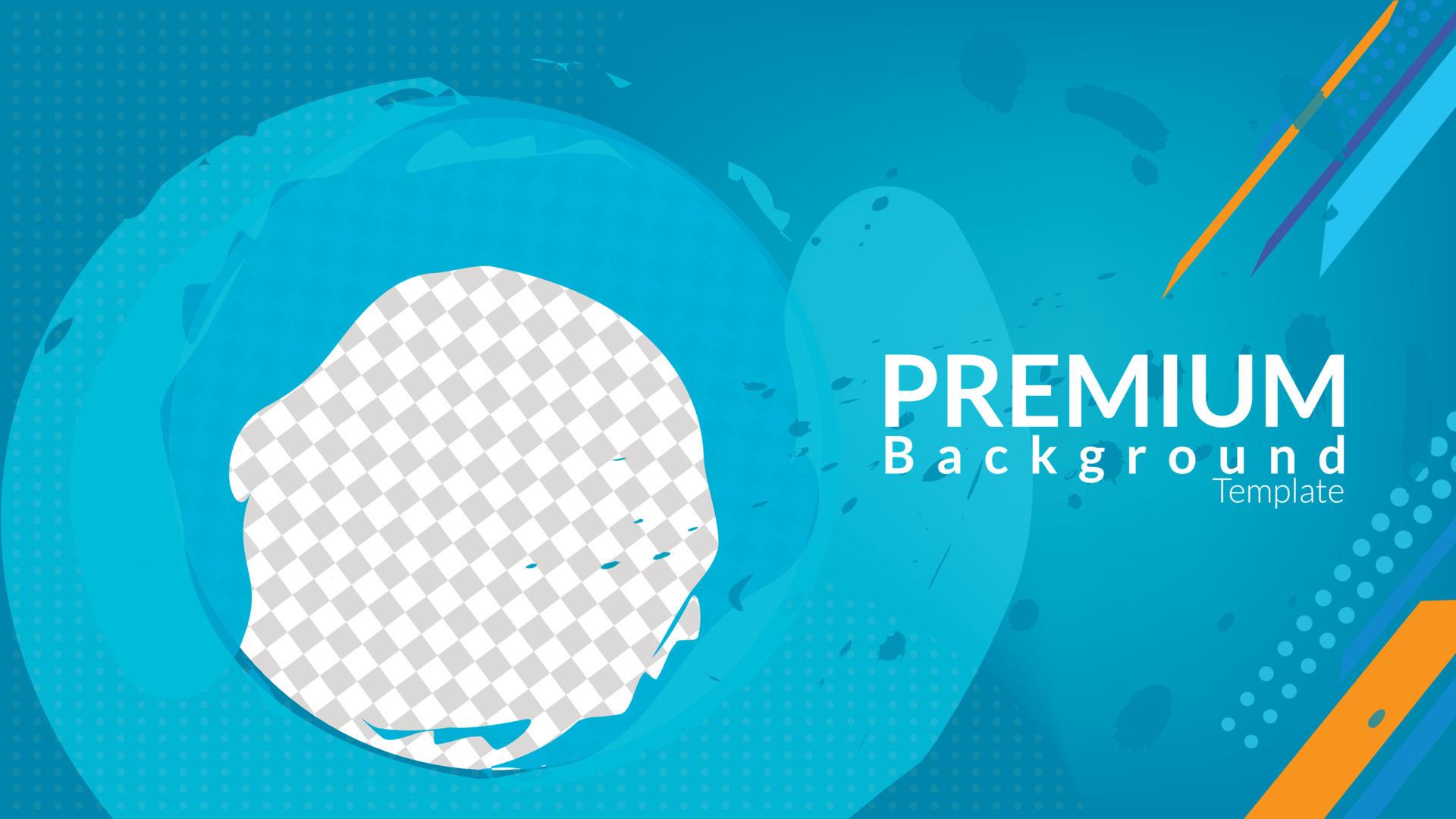 1920x1080 4K Abstract background blue color modern background with image space, wallpaper, brochure background mock up, can used to web page background and business. EPS10 illustration vector
