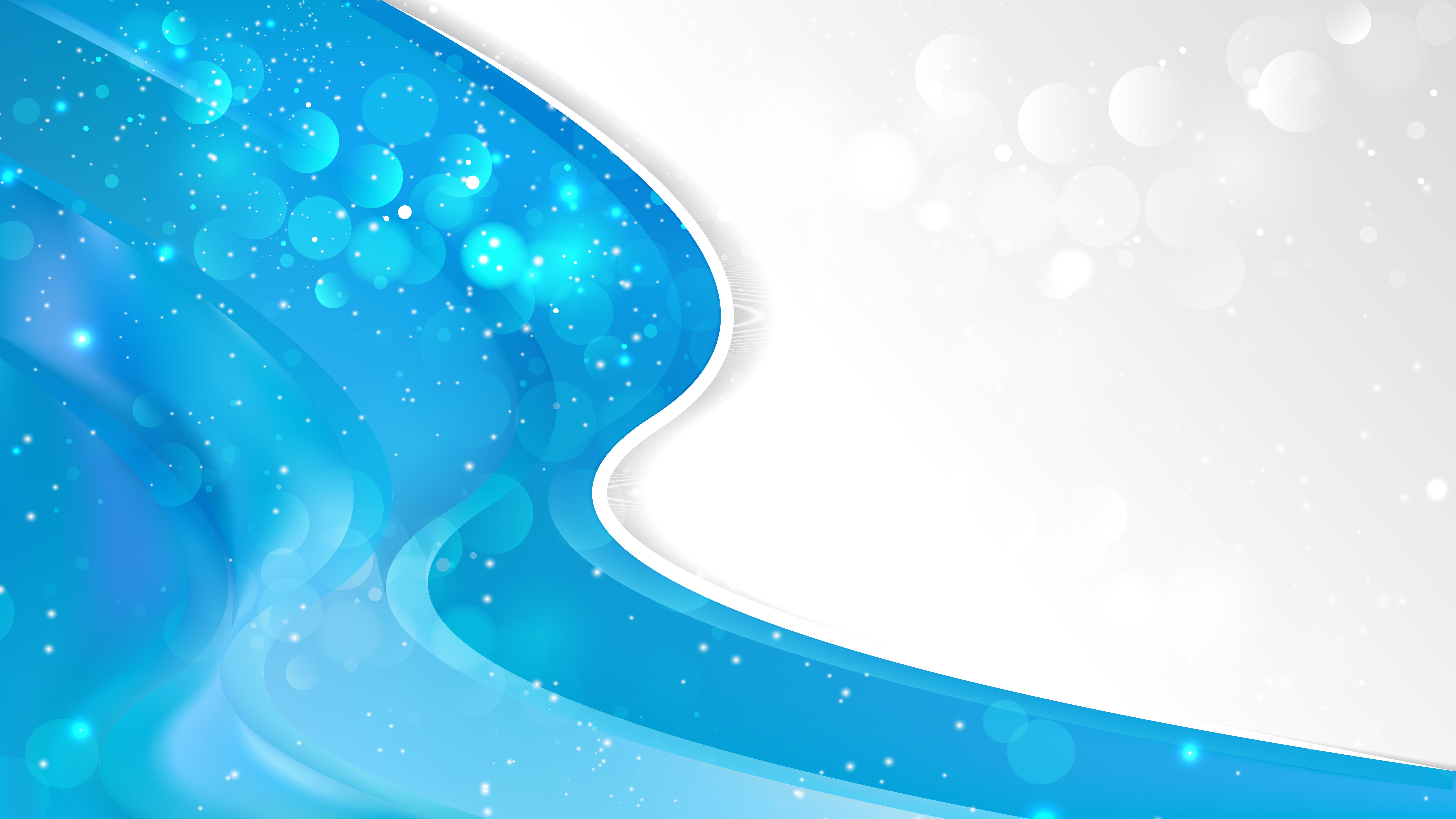 8000x4500 Free Abstract Blue Brochure Design Vector Graphic