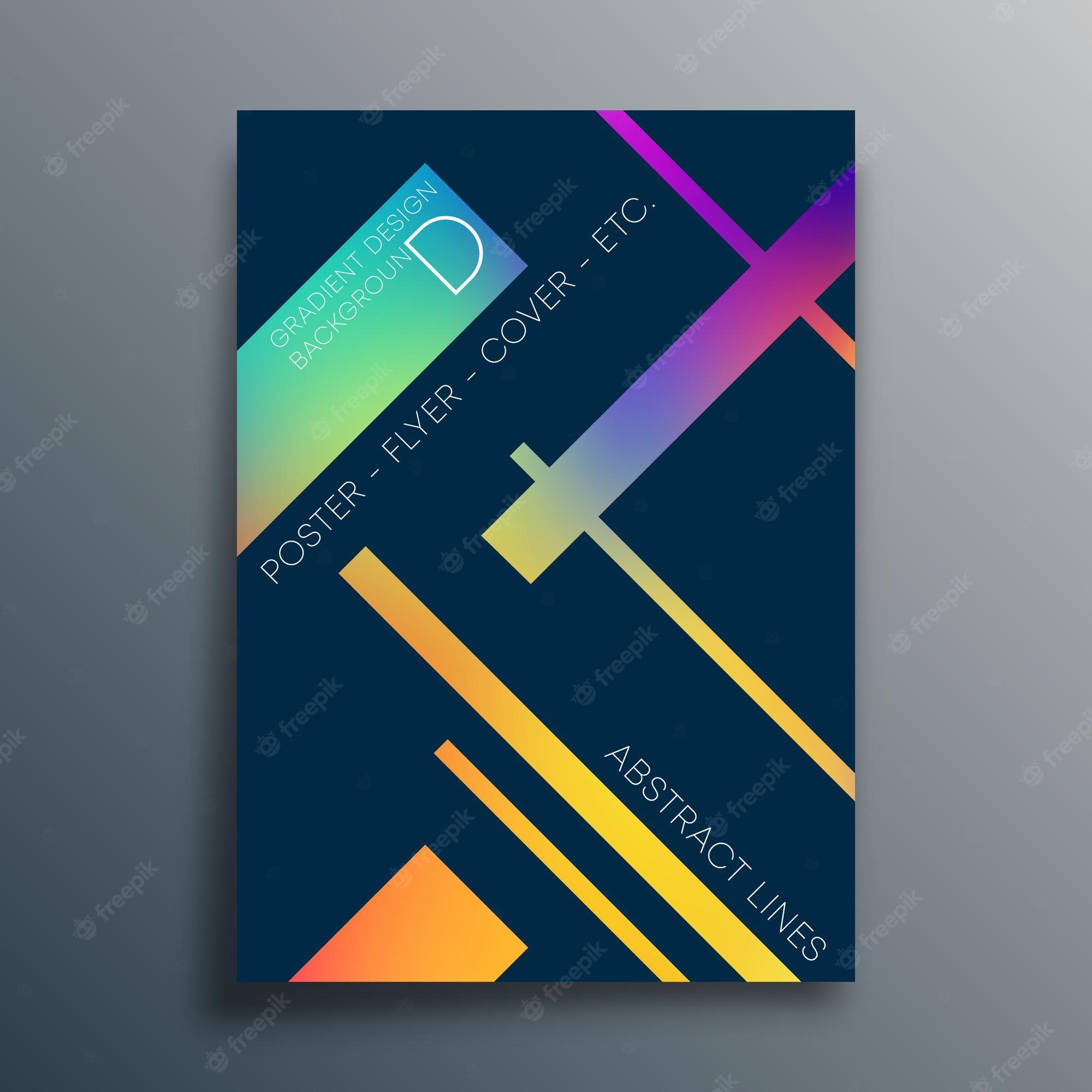2000x2000 Premium Vector. Abstract background design with linear gradient texture for wallpaper flyer poster brochure cover typography or other printing products vector illustration