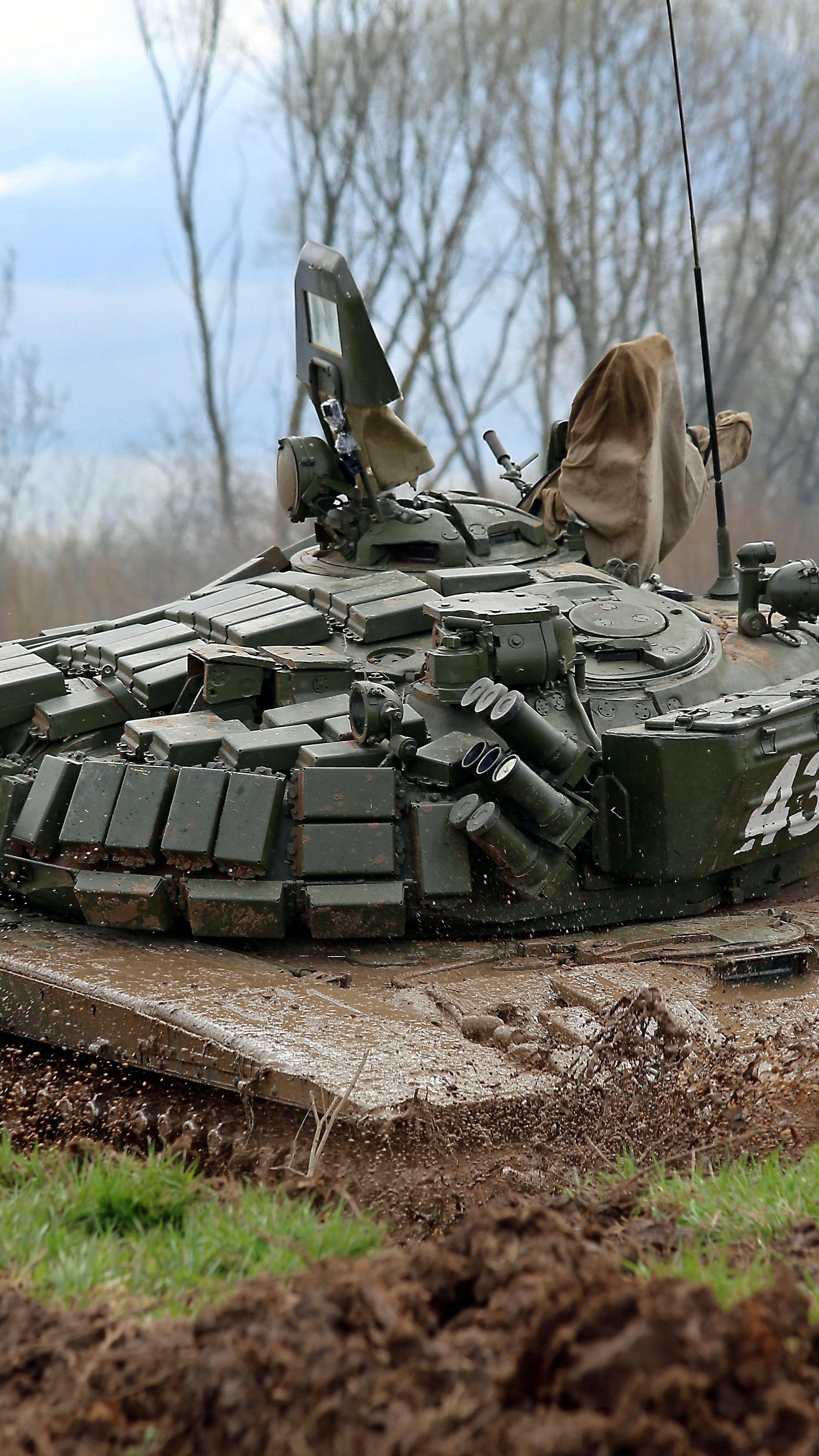 2160x3840 Wallpaper T 72B, Tank, Russian Army, Military