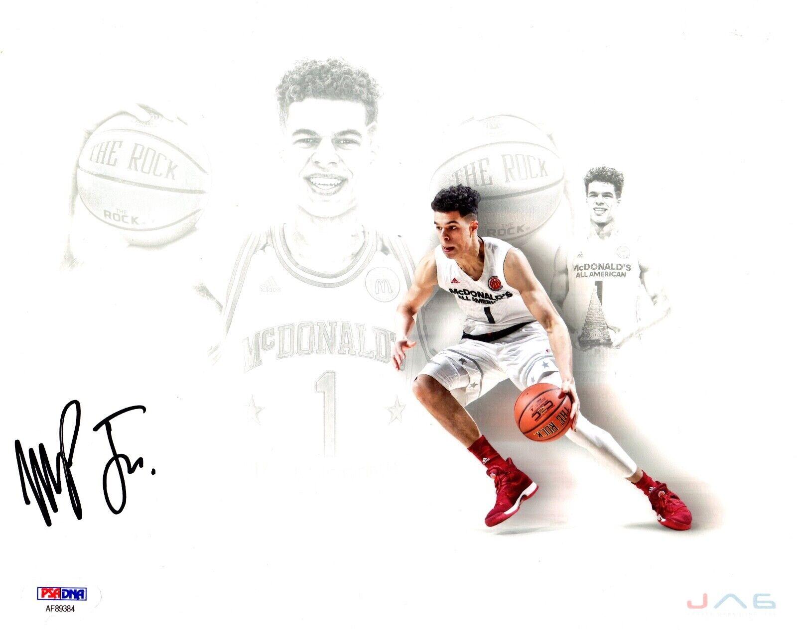 1600x1266 Michael Porter Jr. autographed signed 8x10 photo NBA Denver Nuggets PSA COA