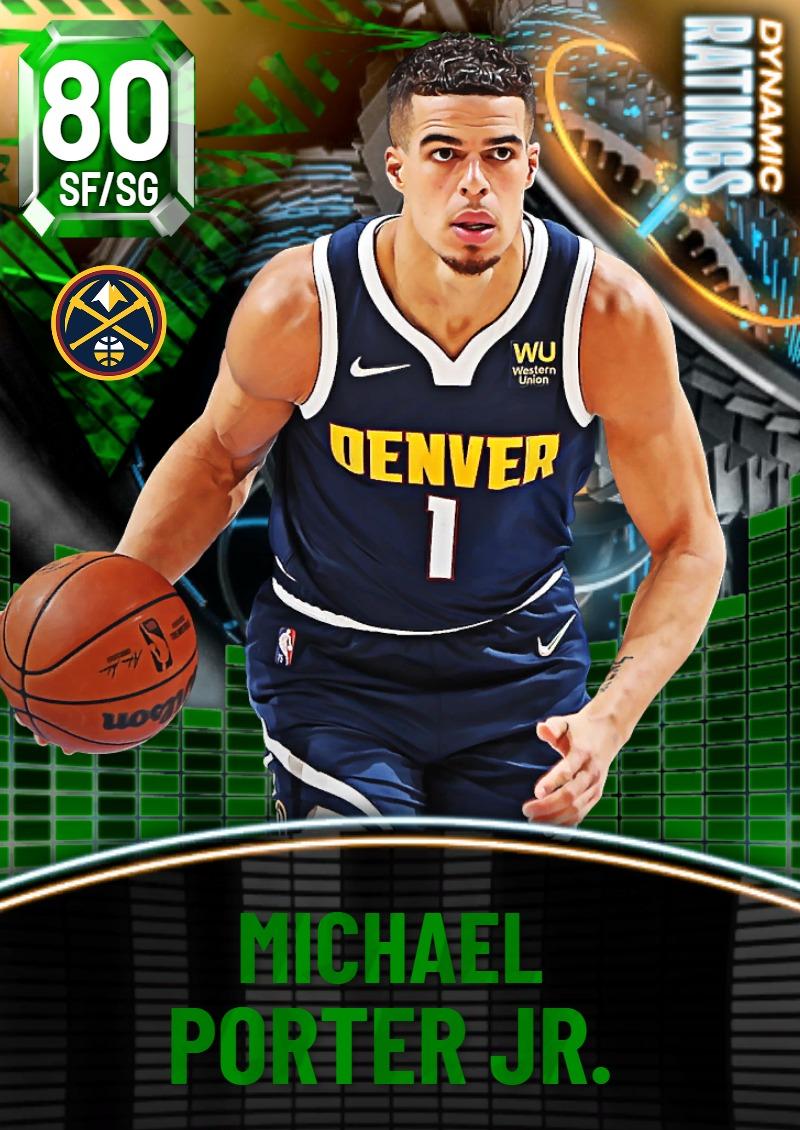 800x1130 NBA 2K22KDB Emerald Michael Porter Jr. (80) Complete Stats