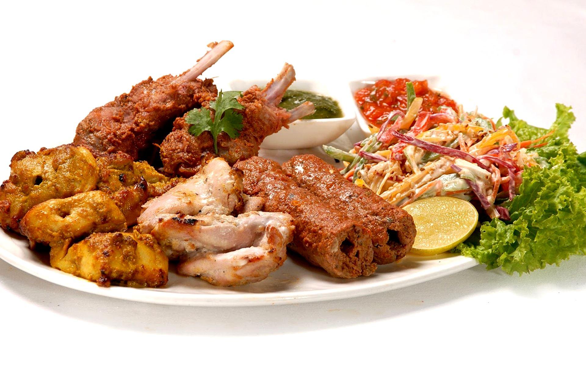 1920x1200 Chicken Kebab Non Veg HD Wallpaper