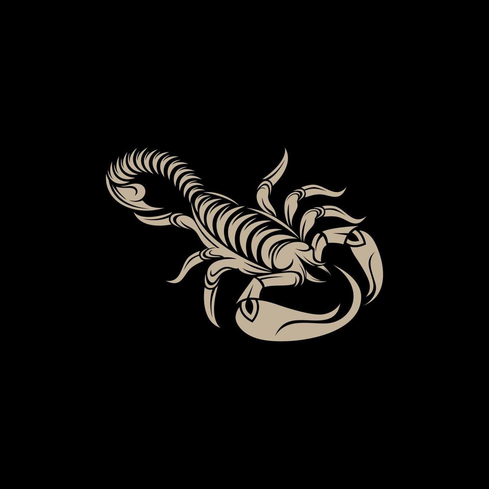 980x980 Scorpion logo icon design template