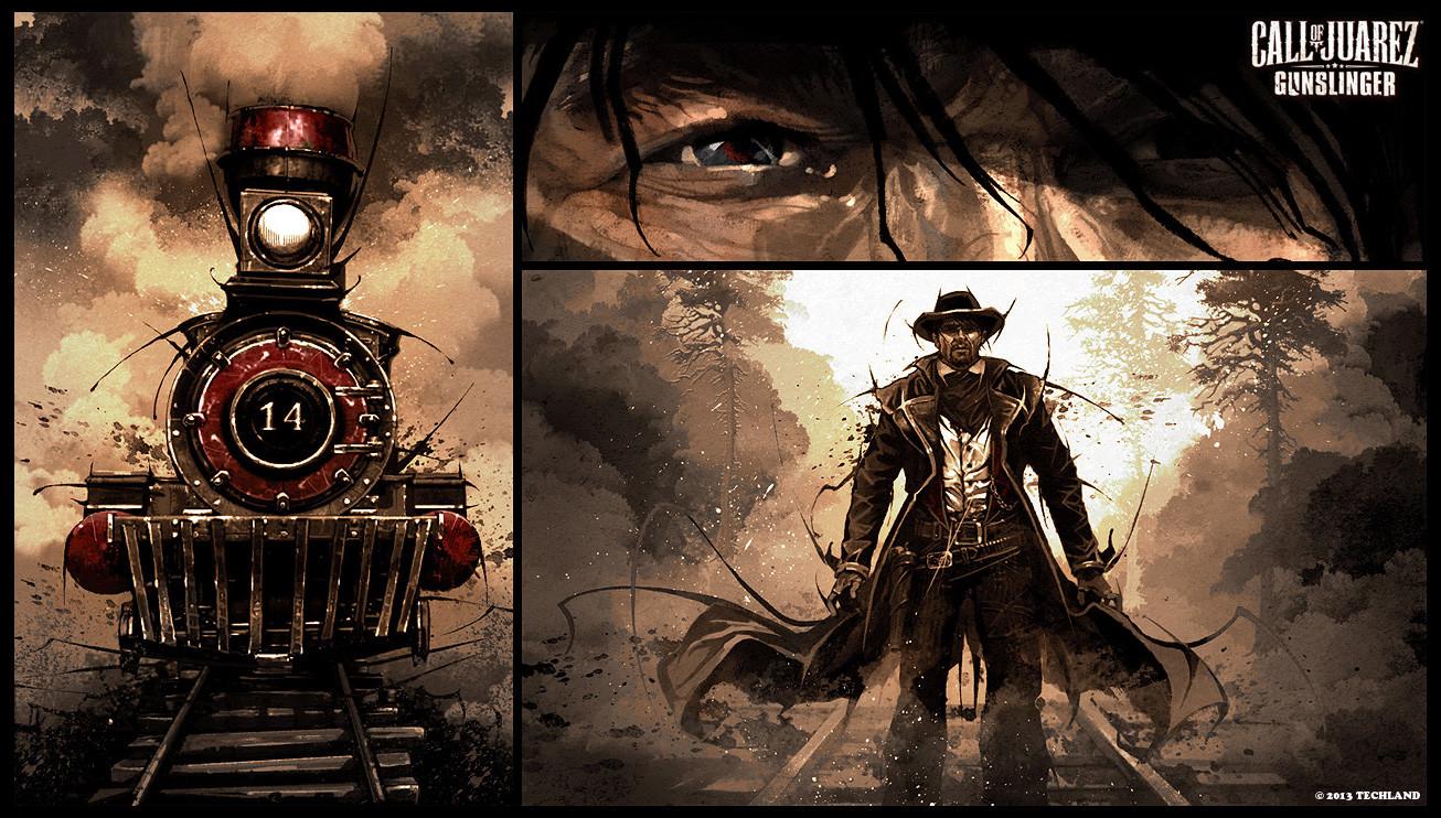 1306x742 call juarez gunslinger HD wallpaper