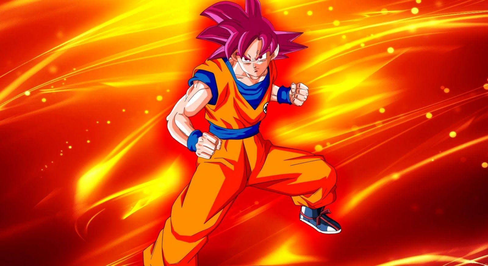 Dragon Ball Z Goku Super Saiyan God Wallpapers - Top Free Dragon Ball Z