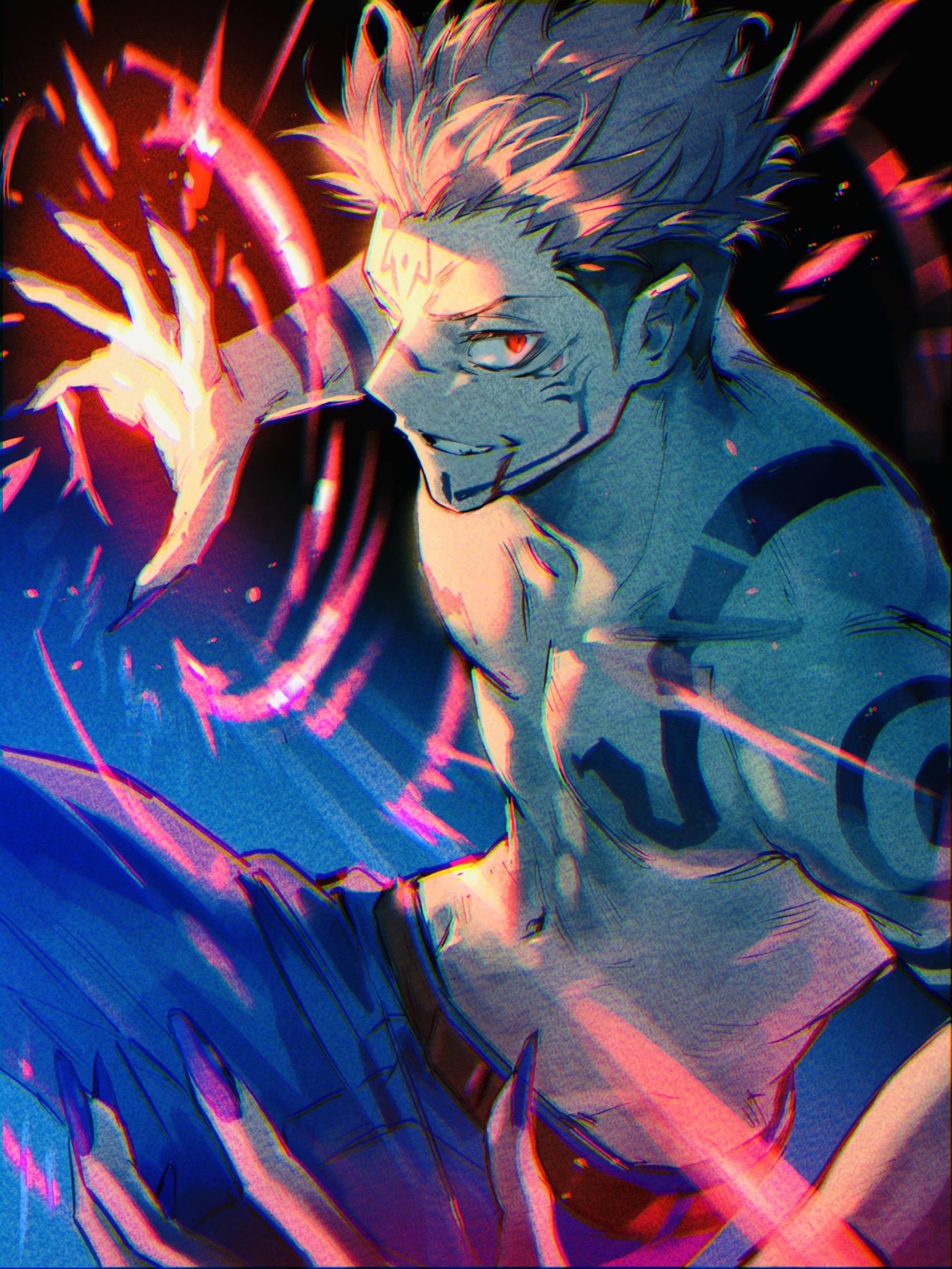 1668x2224 Sukuna, Wallpaper Anime Image Board