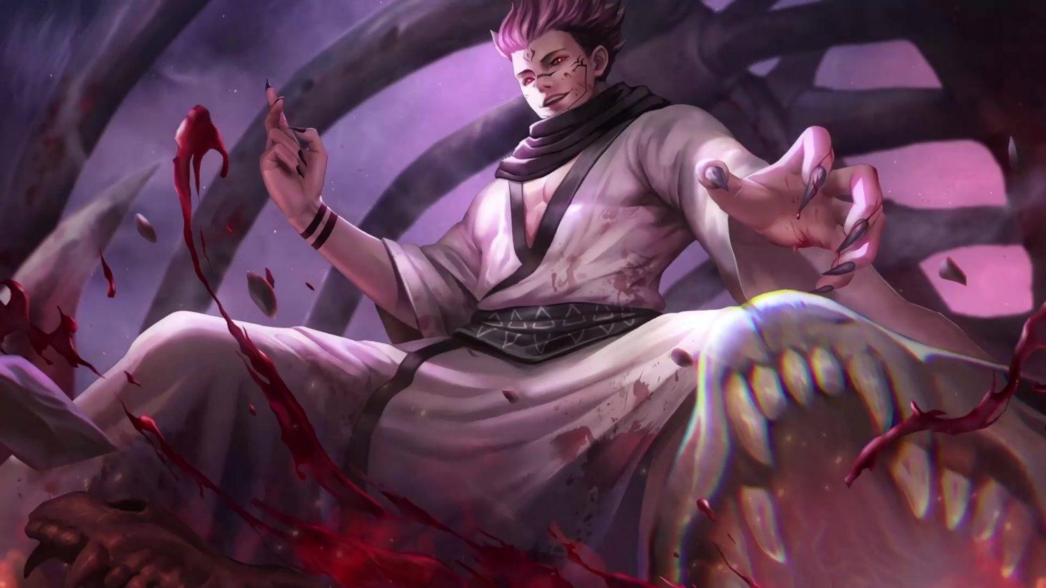 1500x844 Ryomen Sukuna Jujutsu Kaisen Live Wallpaper