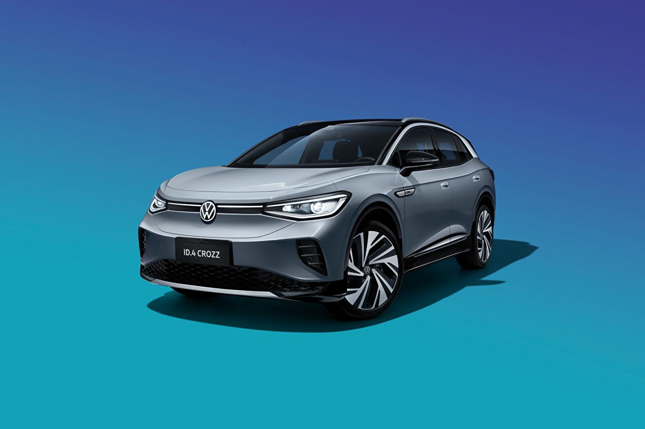 1280x853 Wallpaper Volkswagen Crossover ID.4 Crozz Prime, China, 2020 gray