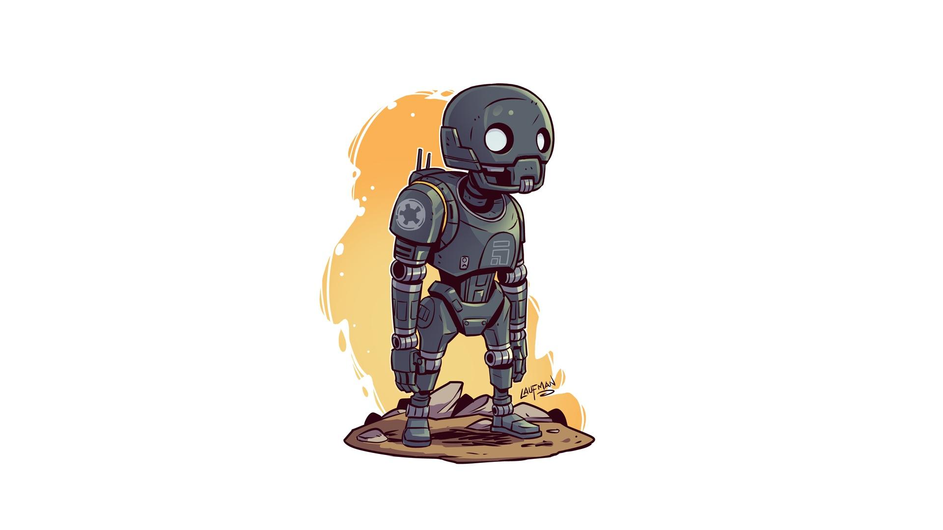 1920x1080 K 2SO HD Sci Fi Star Wars Wallpaper: Droid Defender In Action By Derek Laufmanx1080