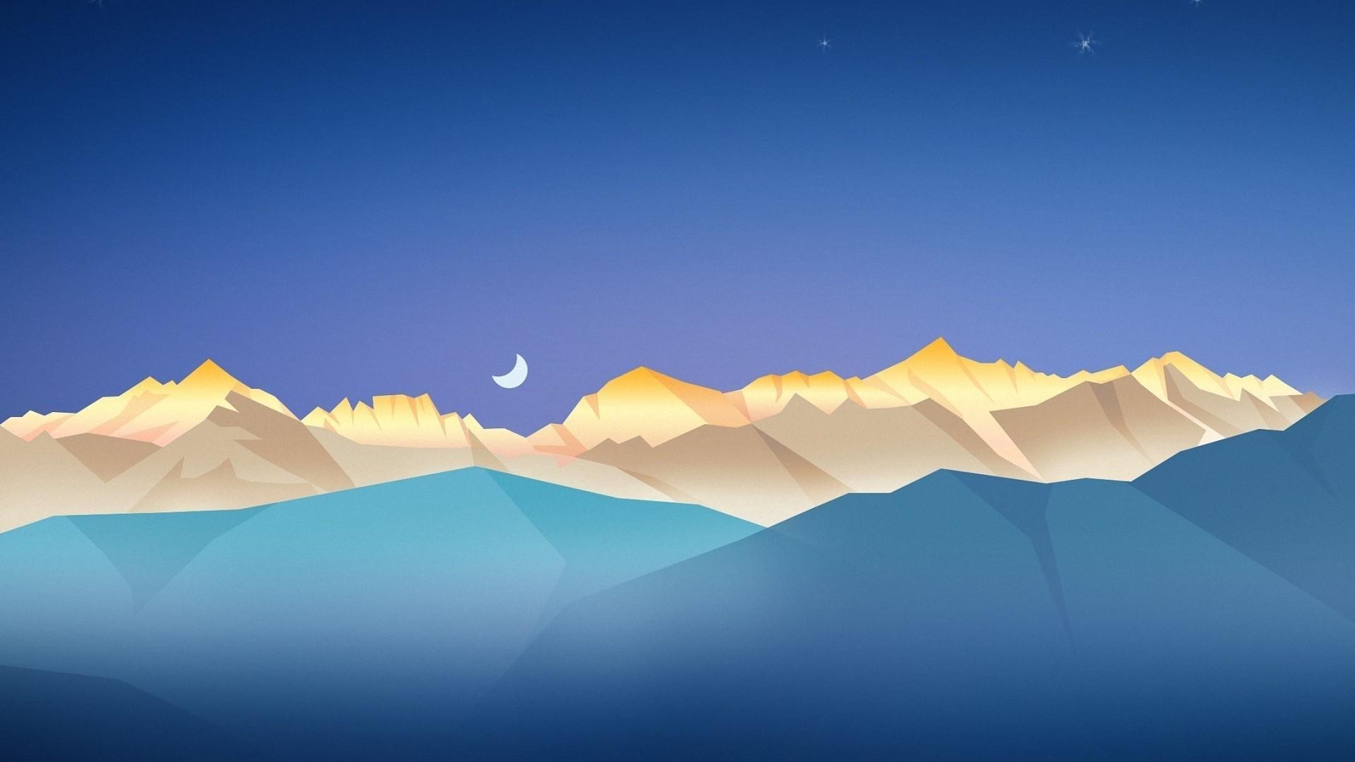 1920x1080 Abstract minimal nature wallpaper