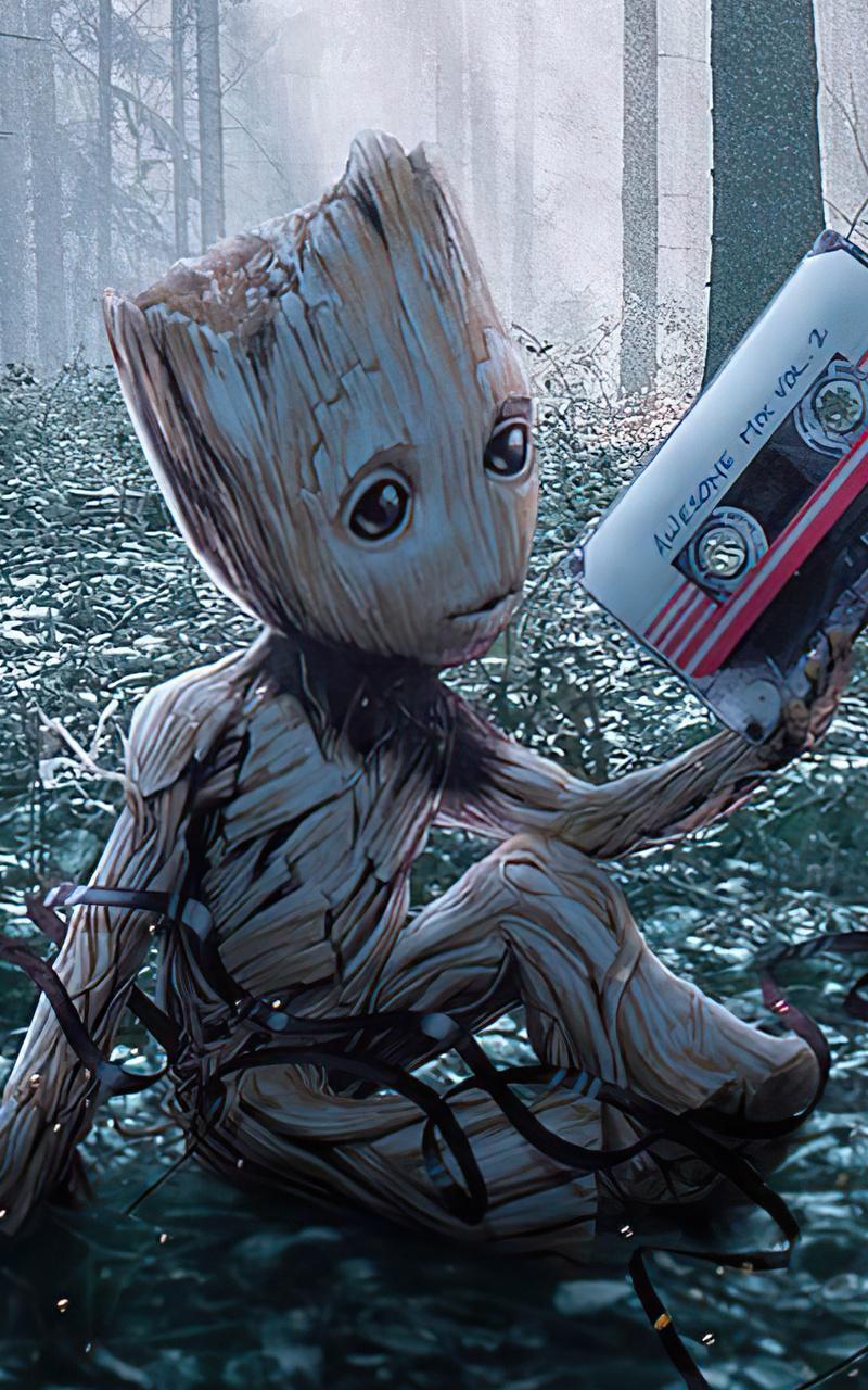 Groot Mobile Wallpapers - Top Free Groot Mobile Backgrounds ...