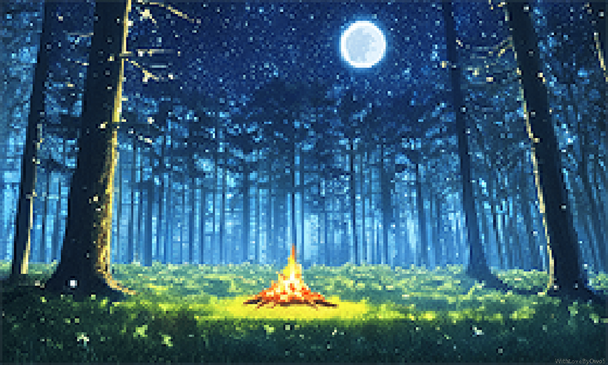 Forest Pixel Art Wallpapers Top Free Forest Pixel Art Backgrounds