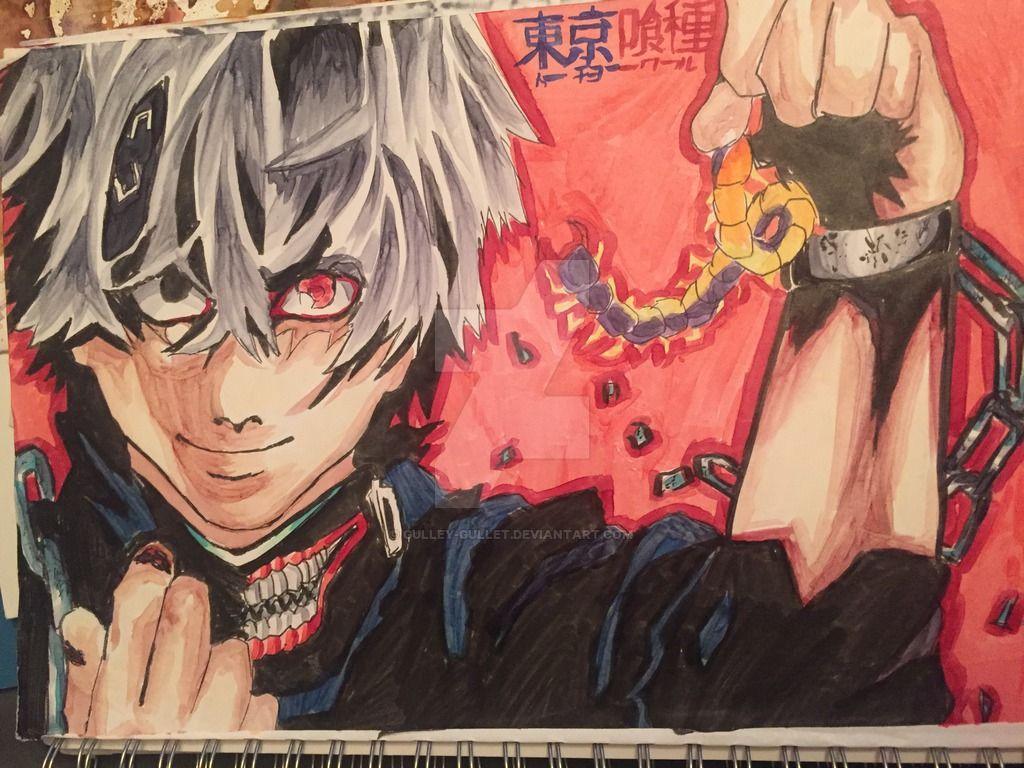 1024x768 Tokyo Ghoul Volume 7 Cover By Gulley Gullet