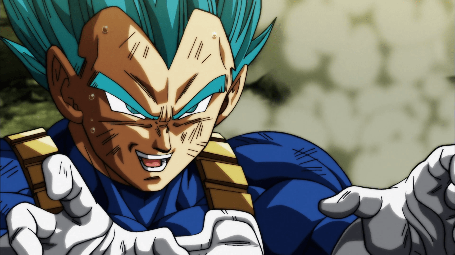 vegeta god blue