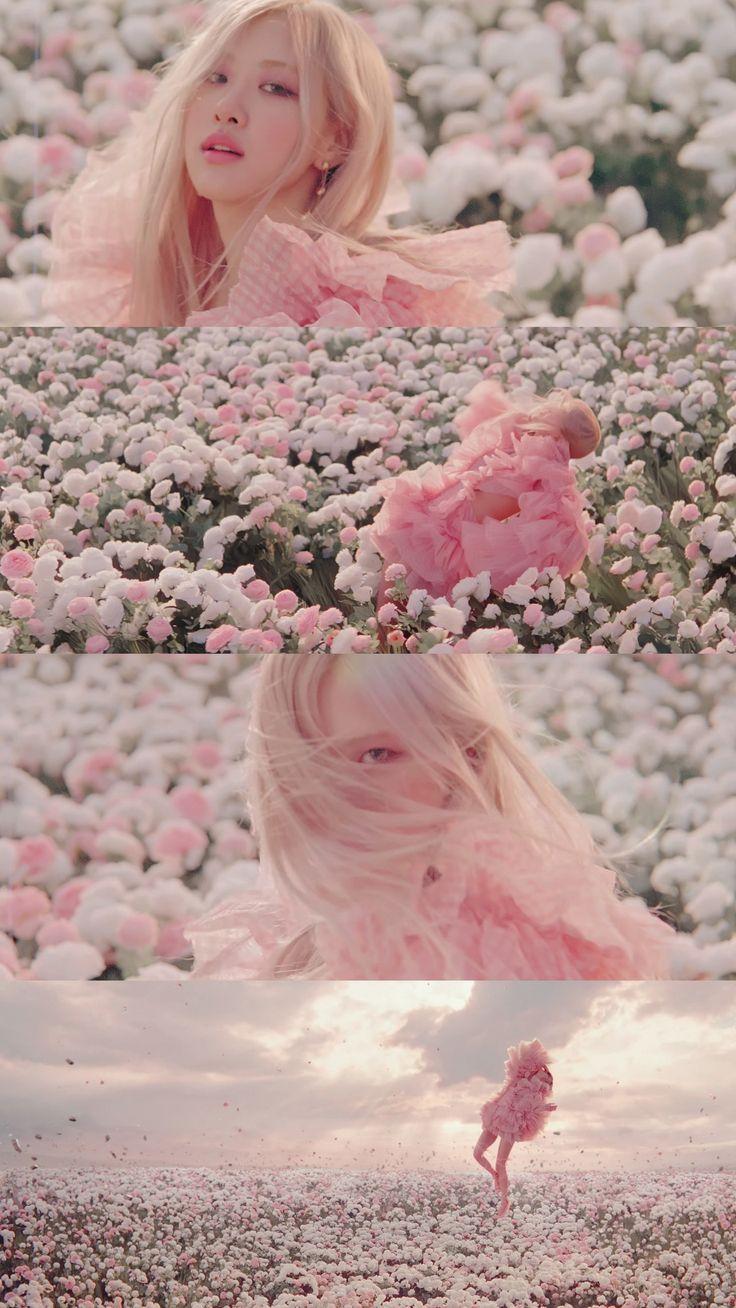 736x1308 ROSÉ ON THE GROUND WALLPAPER