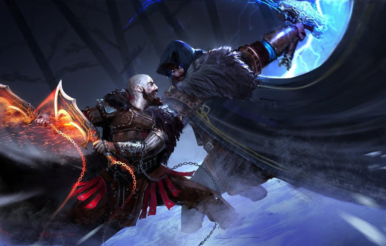 Thor - God of War Wallpaper (44775997) - Fanpop