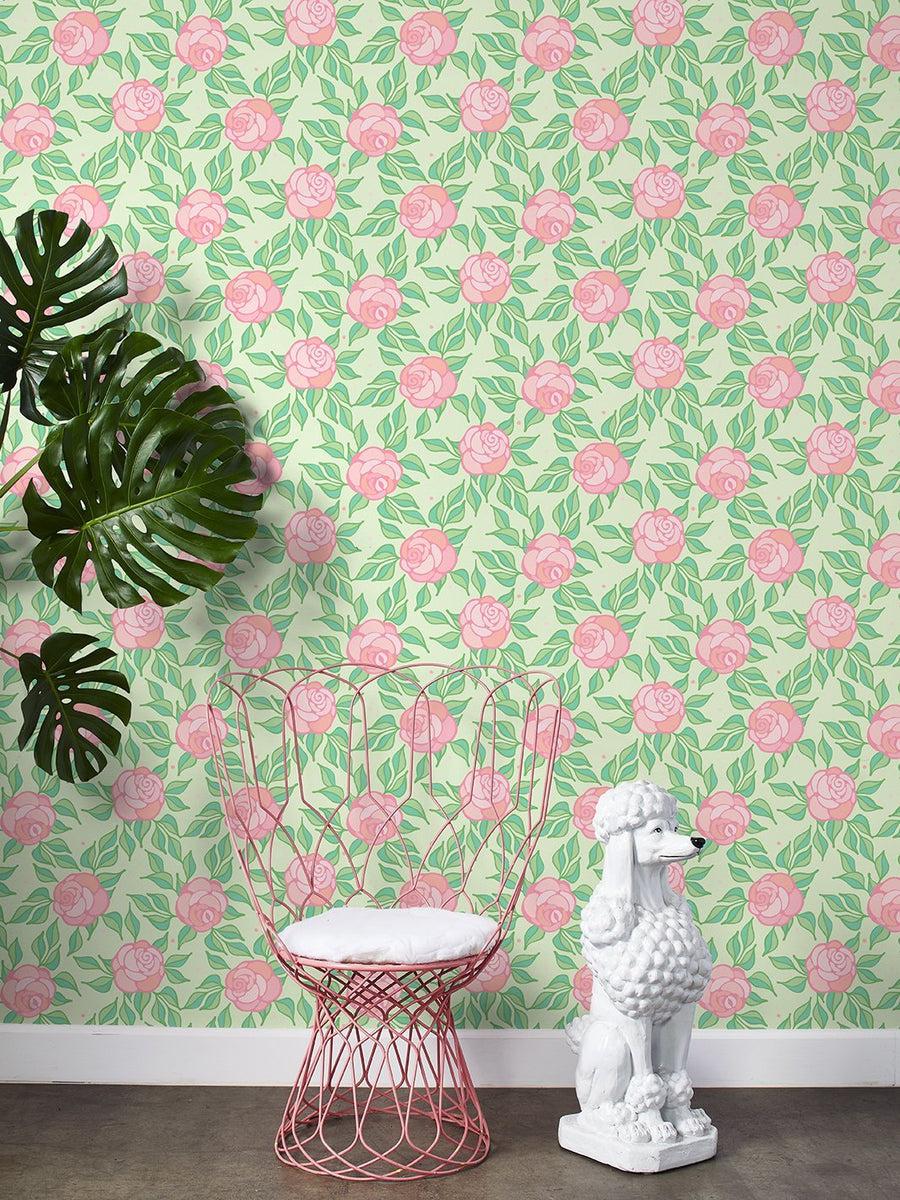 900x1200 Groovy Floral' Wallpaper by Barbie™