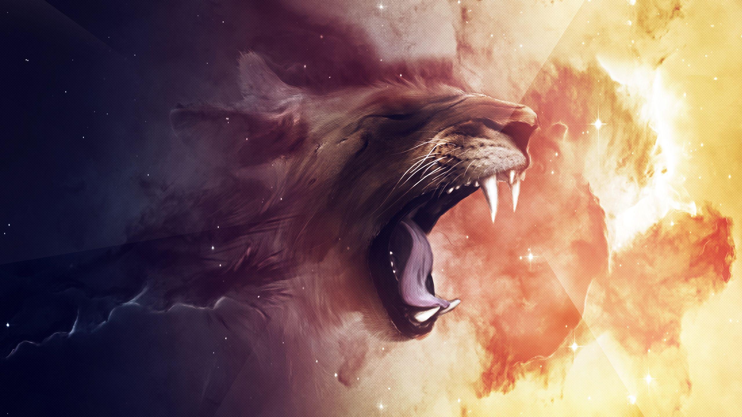 2560x1440 Lion Wallpaper #IZZD83A (2560x1440)