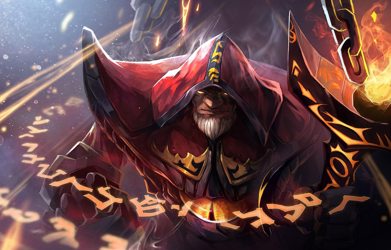 1332x850 Wallpaper hood, Dota Warlock, Demnok Lannik image for desktop, section игры
