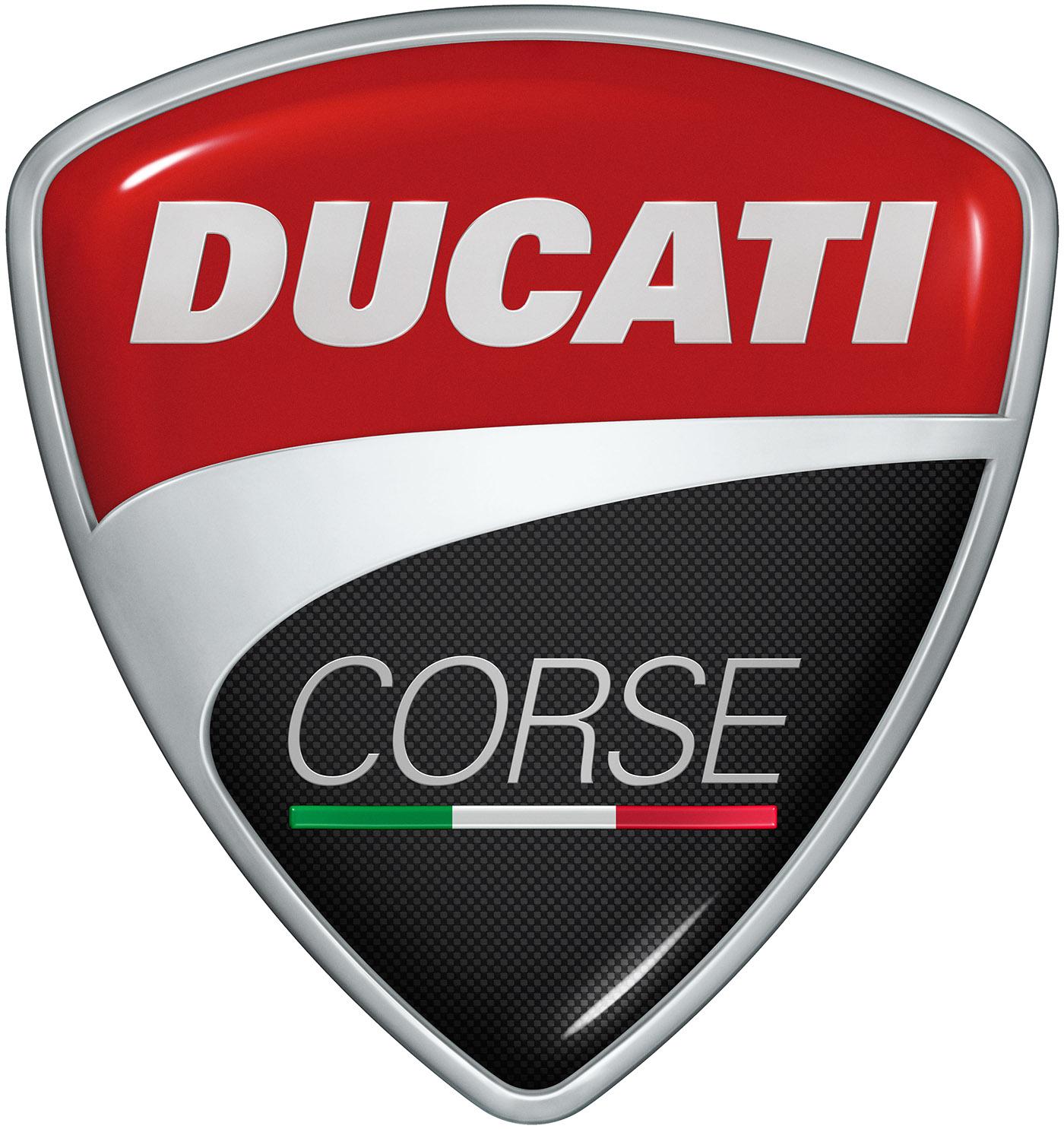 1400x1485 Ducati corse Logo (Ducati spa commission). Official 3D illustrated version