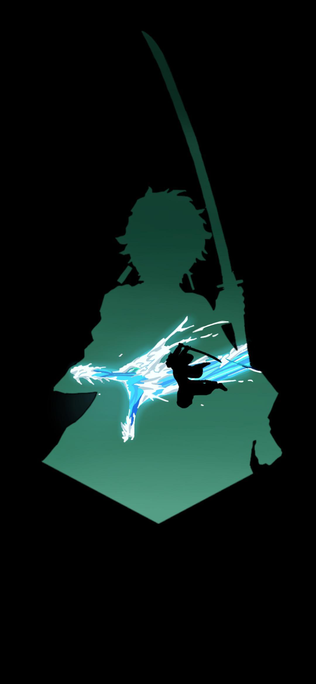 1080x2340 OC) Tanjiro Slayer: Kimetsu no Yaiba [1080x2340]