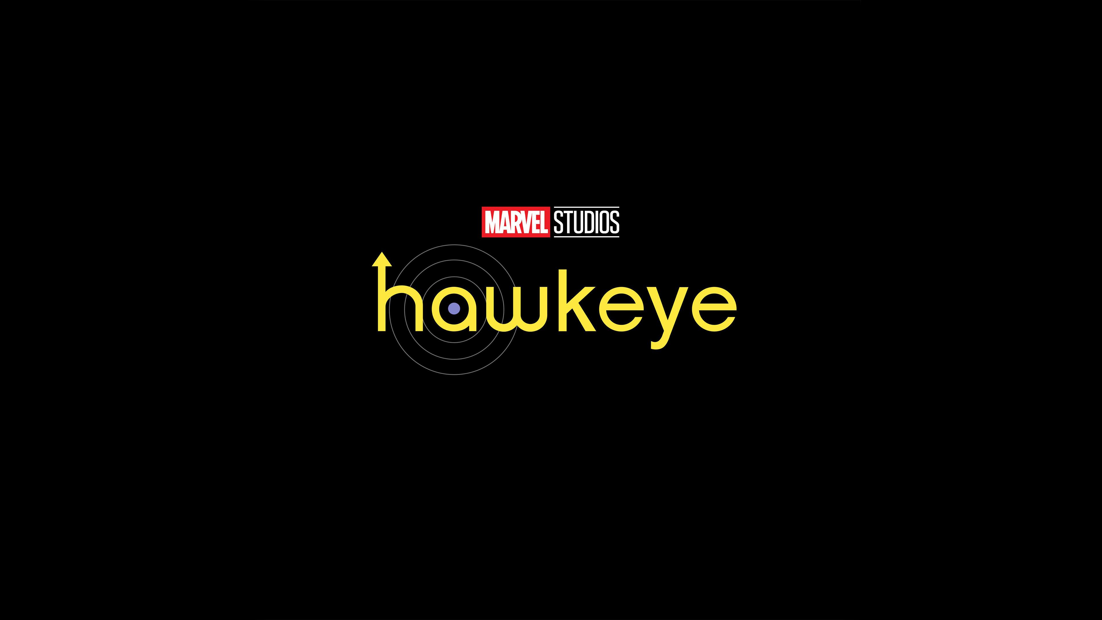 3840x2160 Wallpaper 4k Marvel Hawkeye Logo 2021 Disney Plus Wallpaper