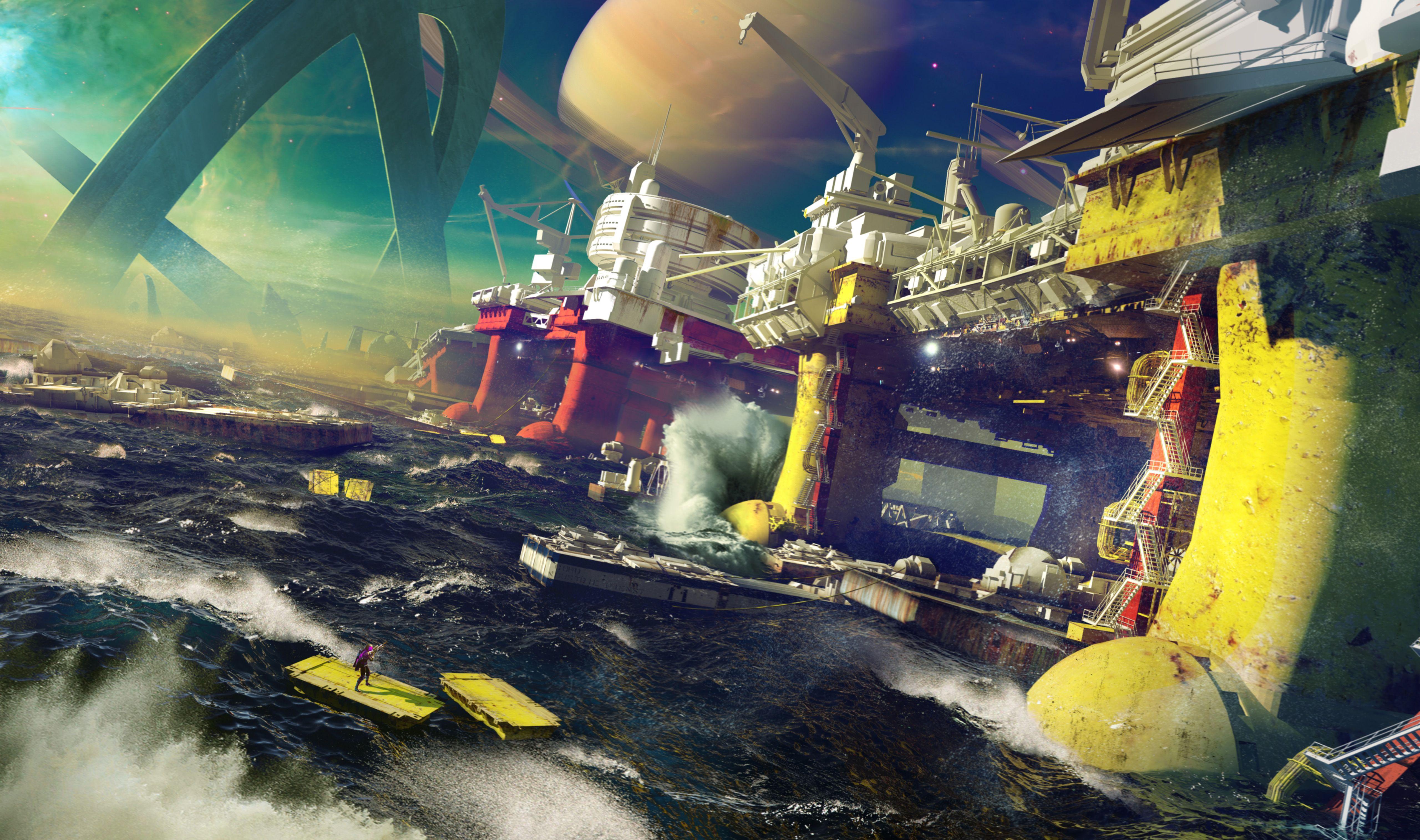 5120x3030 Wallpaper Destiny Concept art, 4K, Games