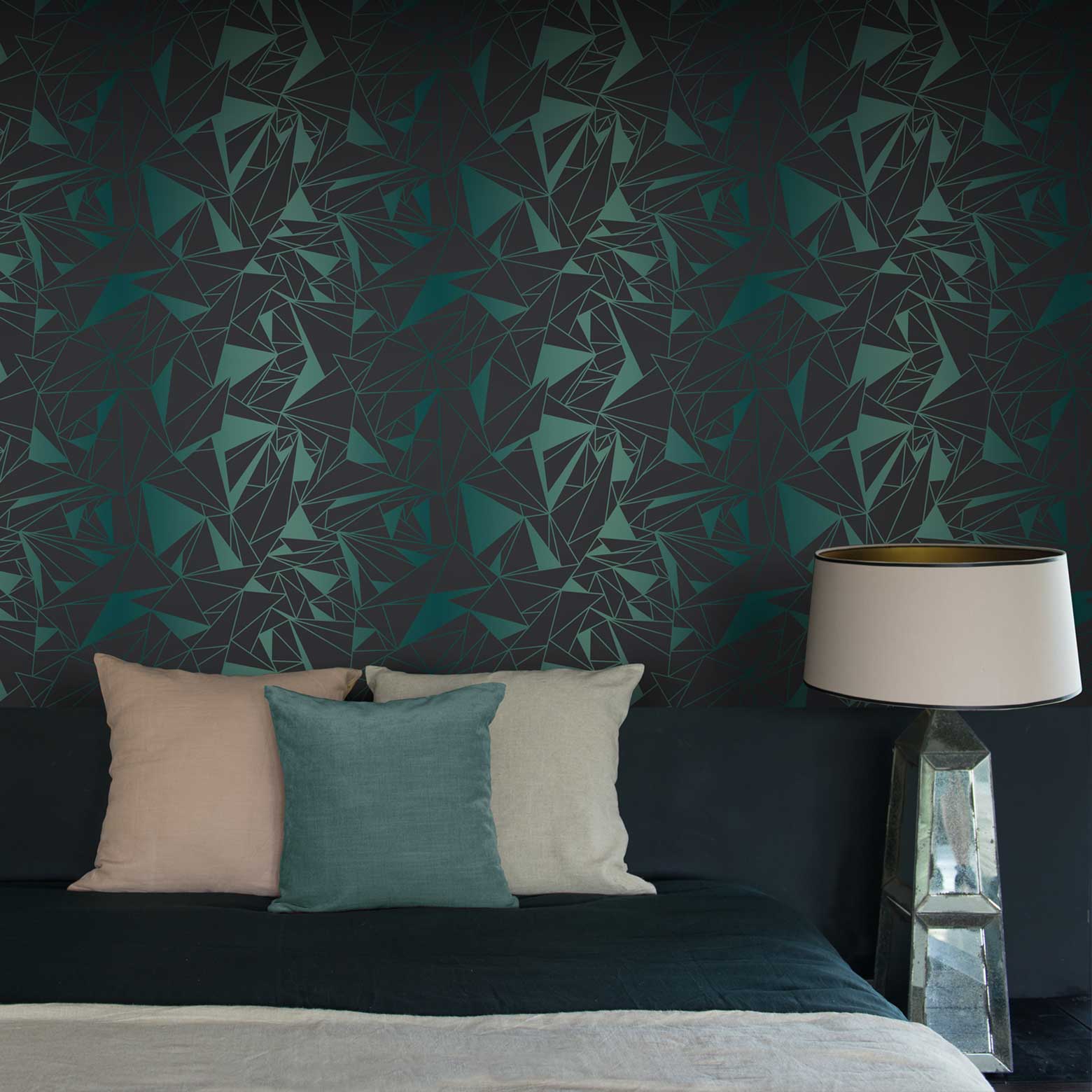 1560x1560 The Dark side black wallpaper to make a bold statement