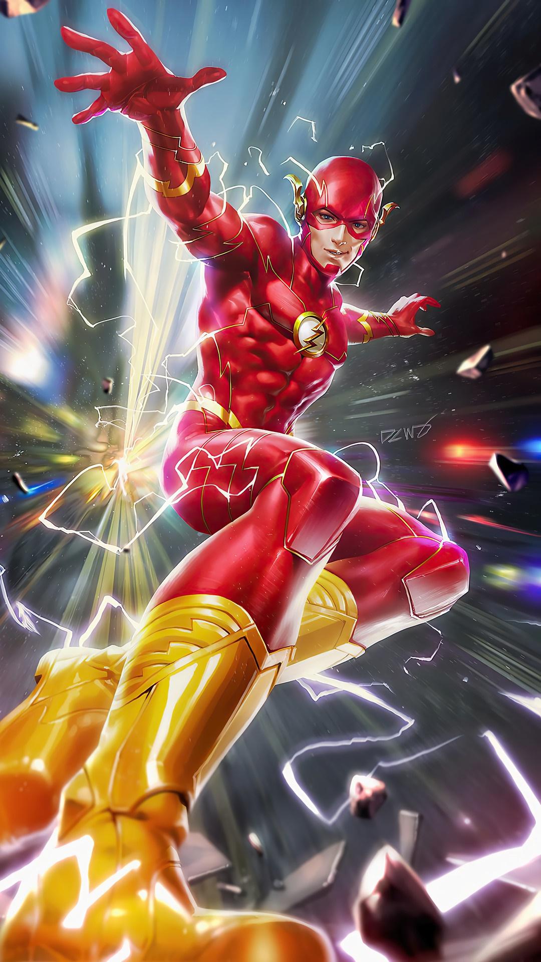 1080x1920 Flash, DC Comics, Superhero