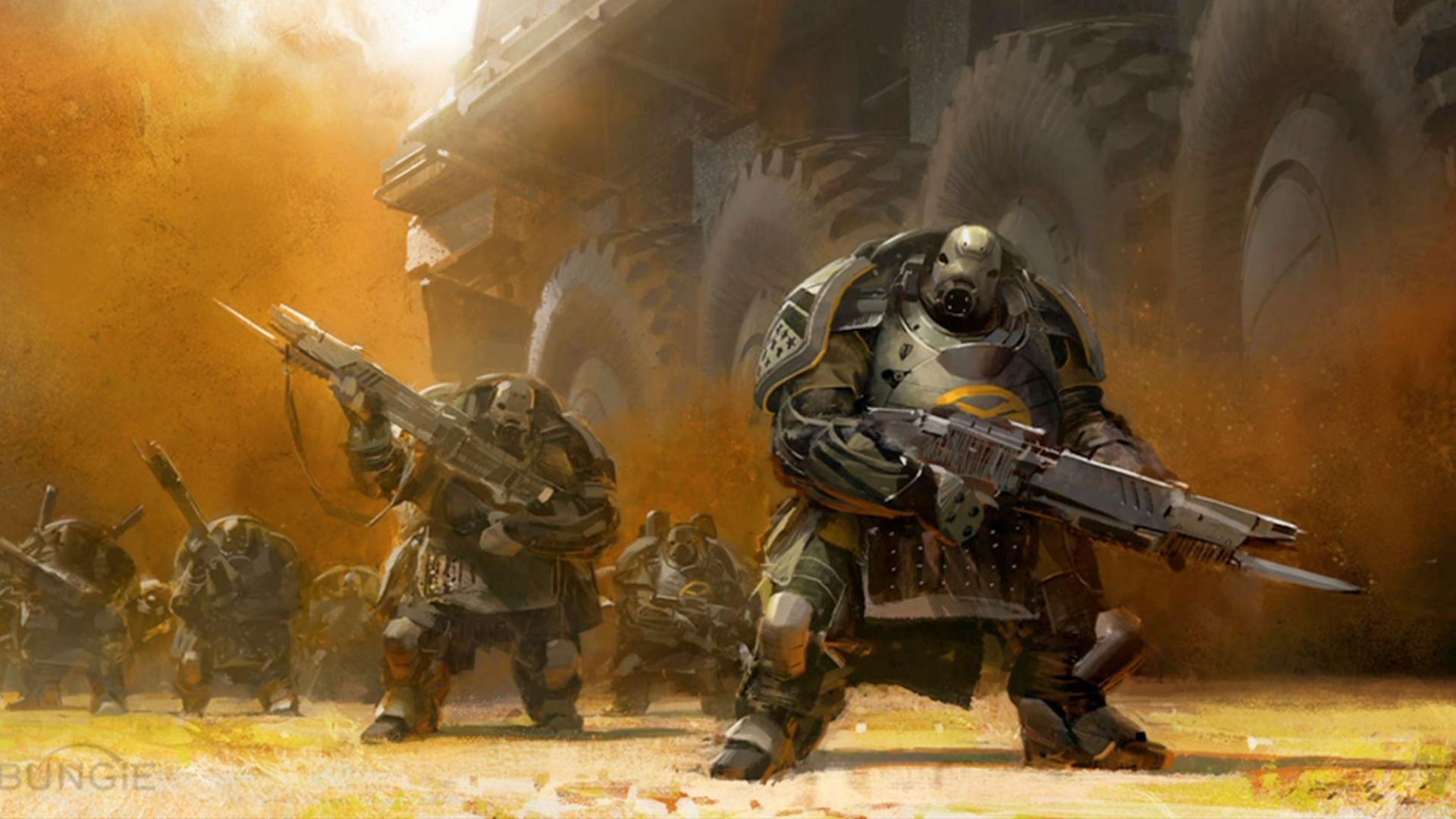 1920x1080 Video games concept art destiny wallpaper