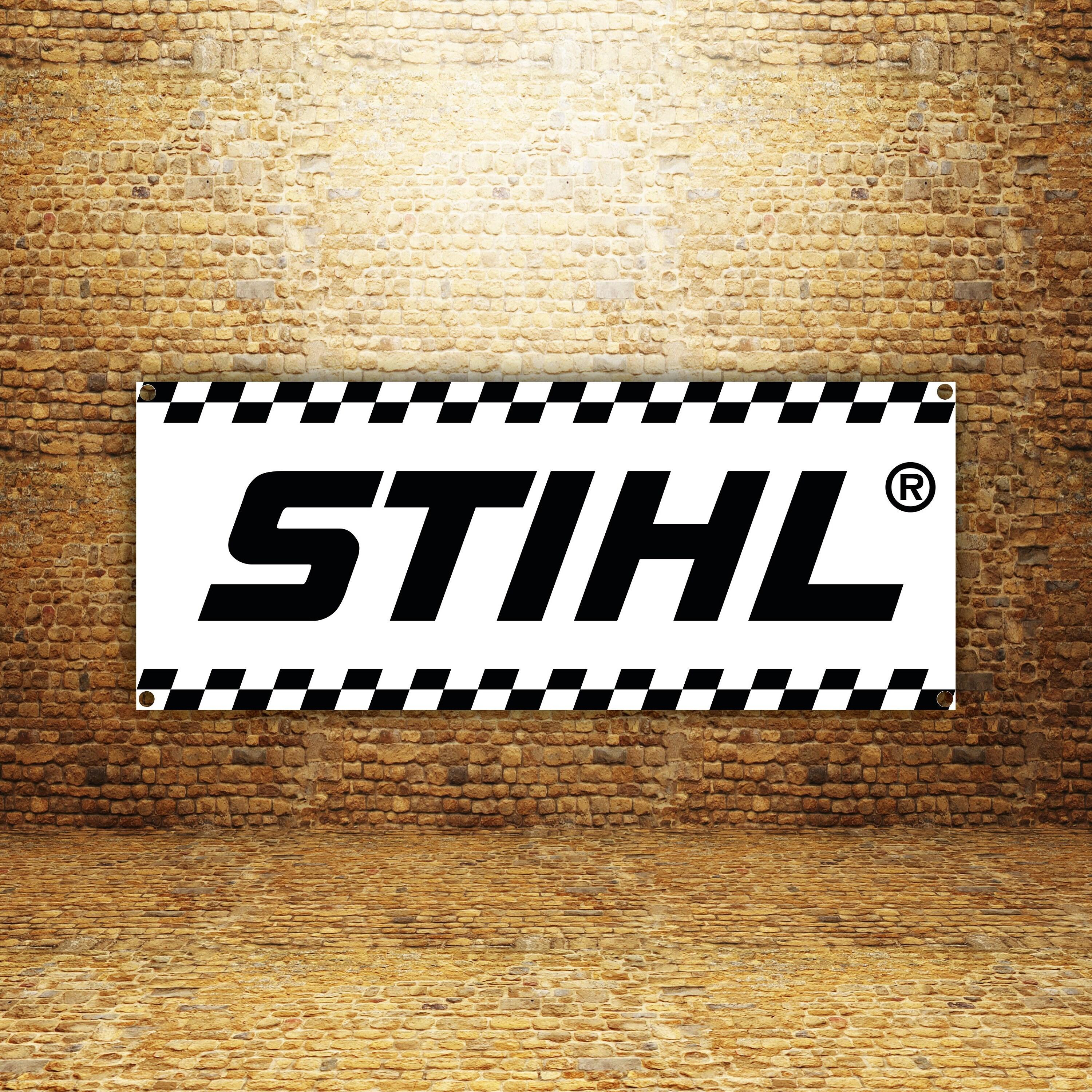3000x3000 Stıhl Logo Banner Vinyl Garage Signoffice or Showroom Flag