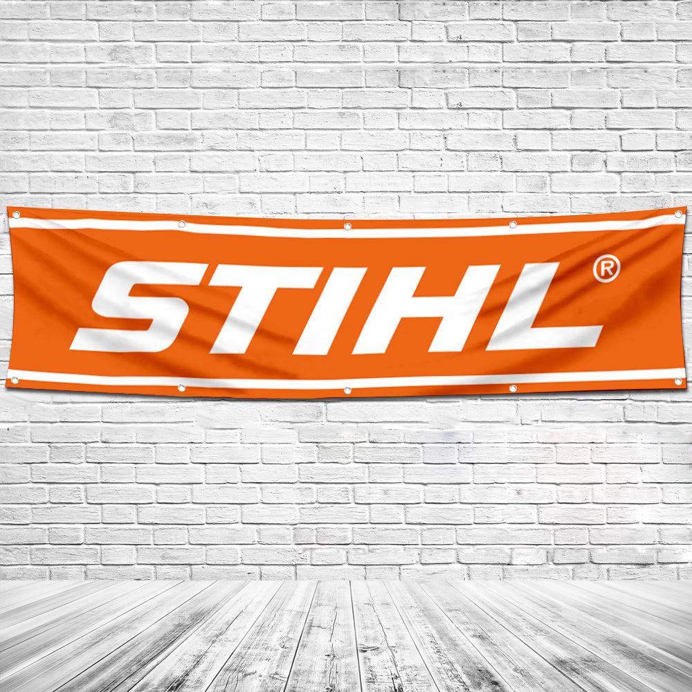 1000x1000 Fyon Tools Garage Shop Decor Banner Works for Stihl on Flag Orange 2x8