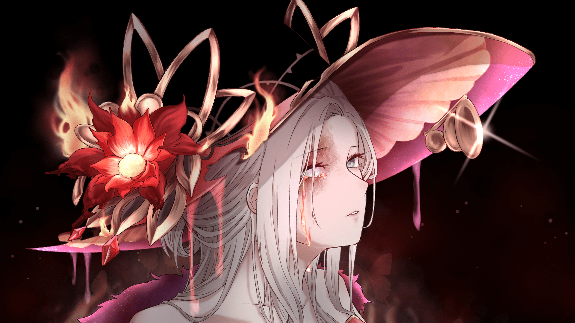 1920x1080 La Signora (Genshin Impact) Wallpaper