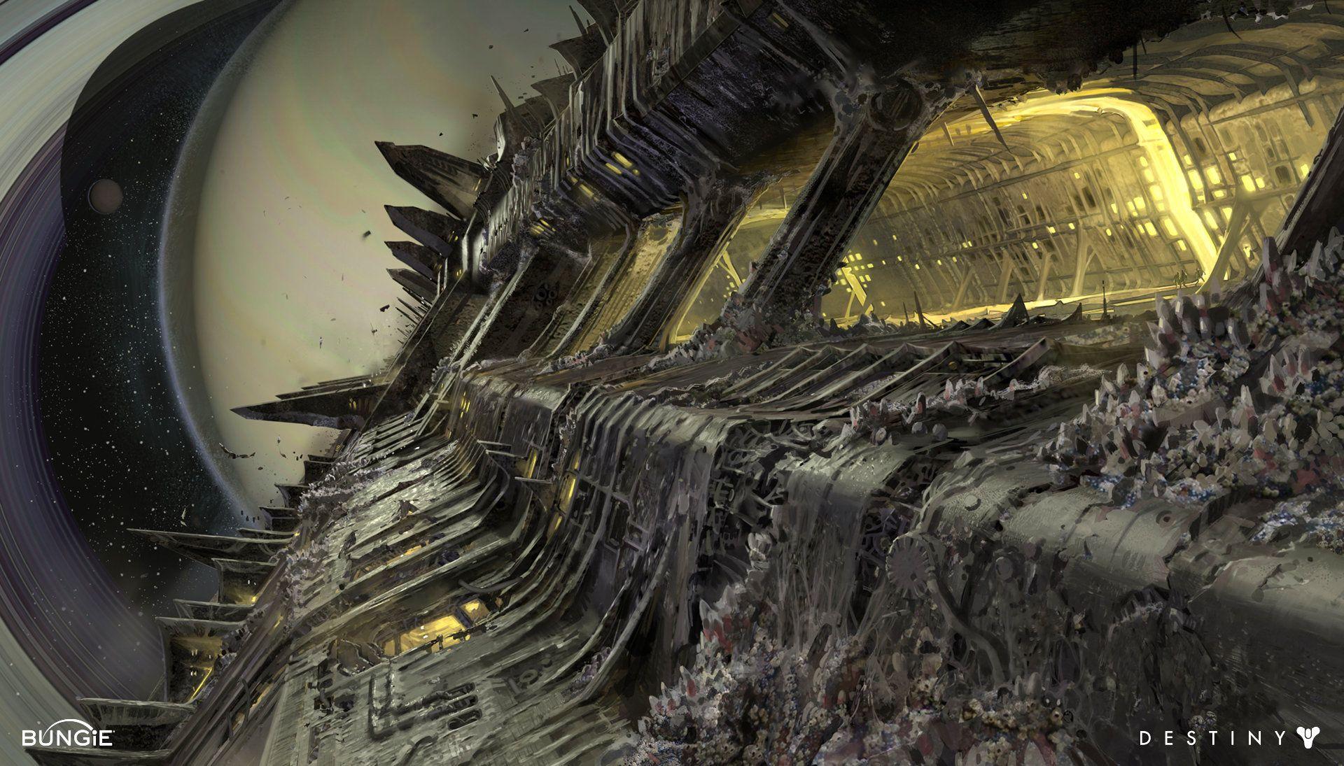 1920x1095 Destiny: Hive Dreadnaught HD Wallpaper. Background Image