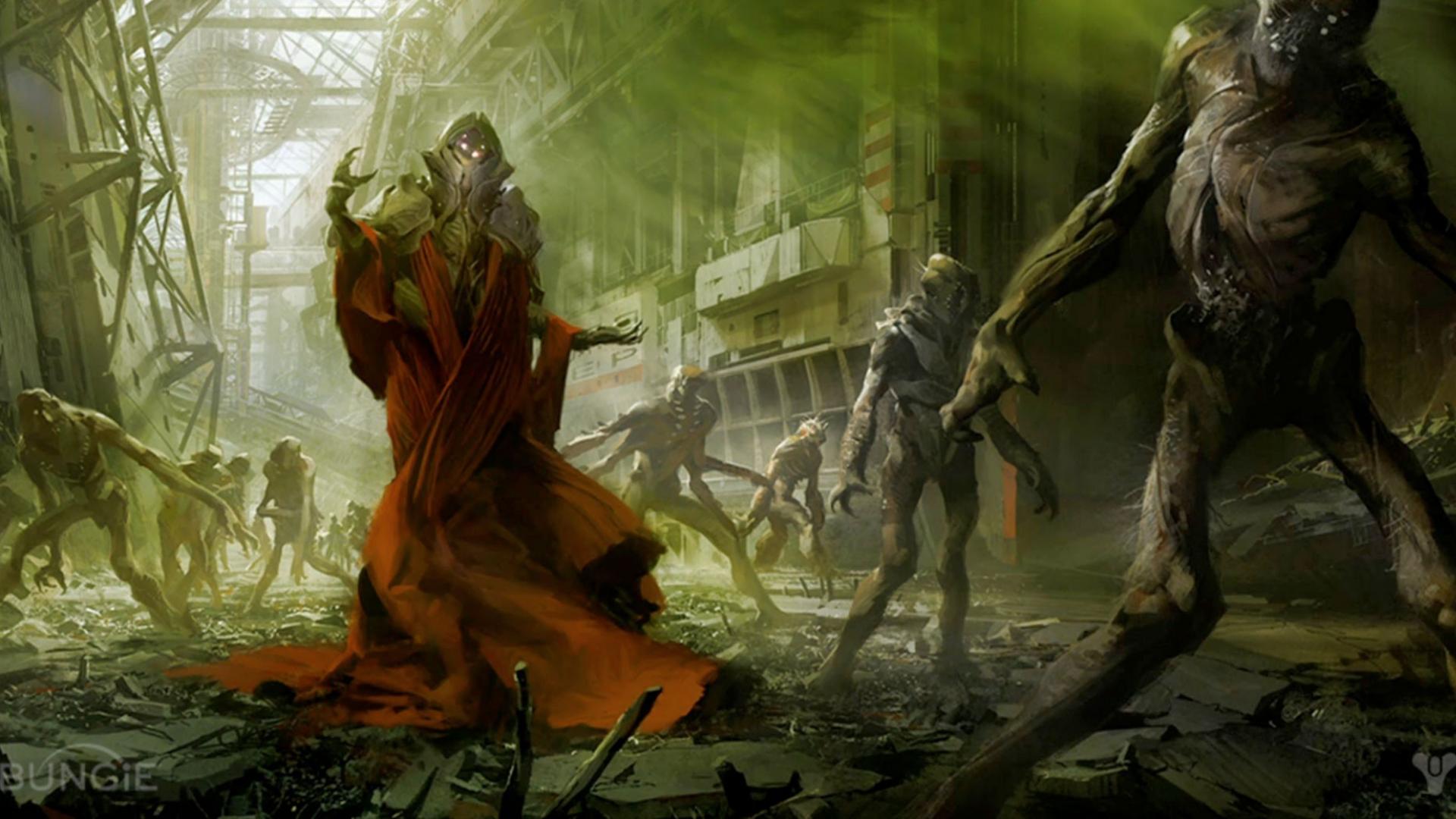 1920x1080 Video games concept art destiny wallpaper