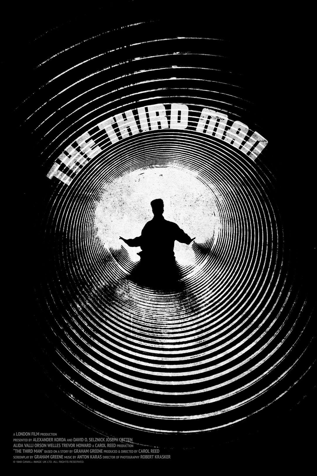 1080x1620 Poster for The Third Man by Scott Saslow. #thethirdman #carolreed # orsonwelles #josephcotten #al. Life is strange wallpaper, Poster art, Alternative movie posters